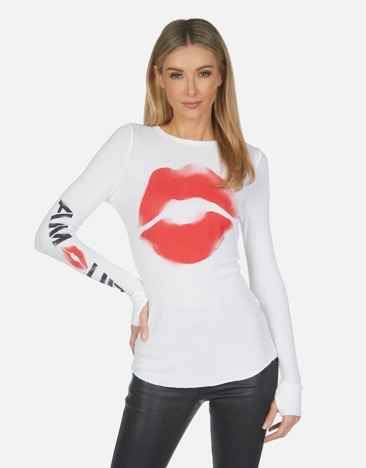 Lauren Moshi X Women's McKinley X Spray Kiss II - White
