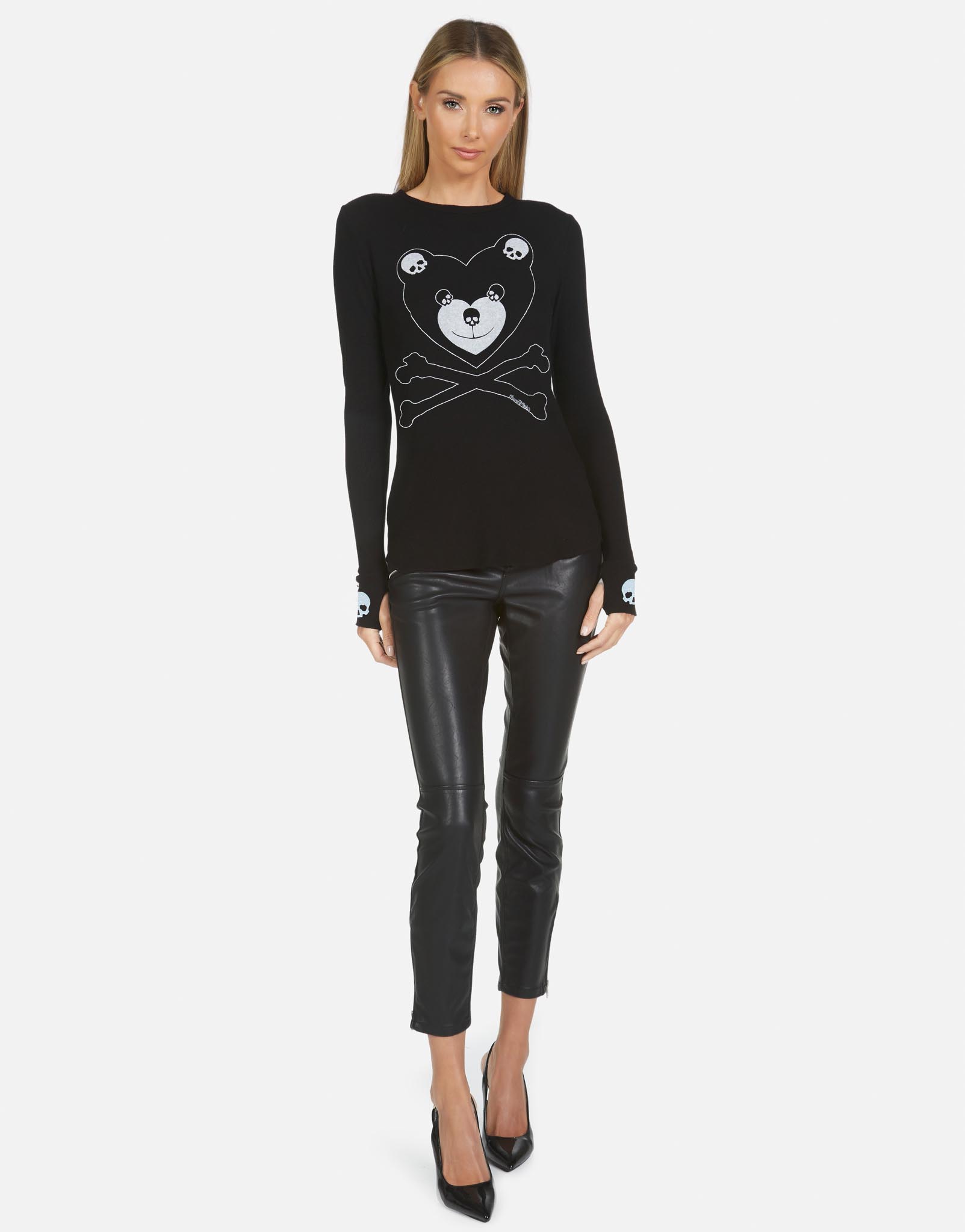 Lauren Moshi X Women's McKinley X Skull Love Bear - 