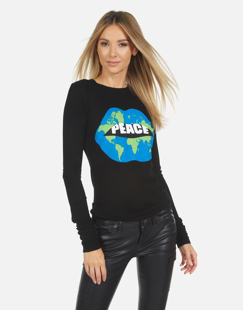 Lauren Moshi Women's Mckinley X World Peace Lips - 