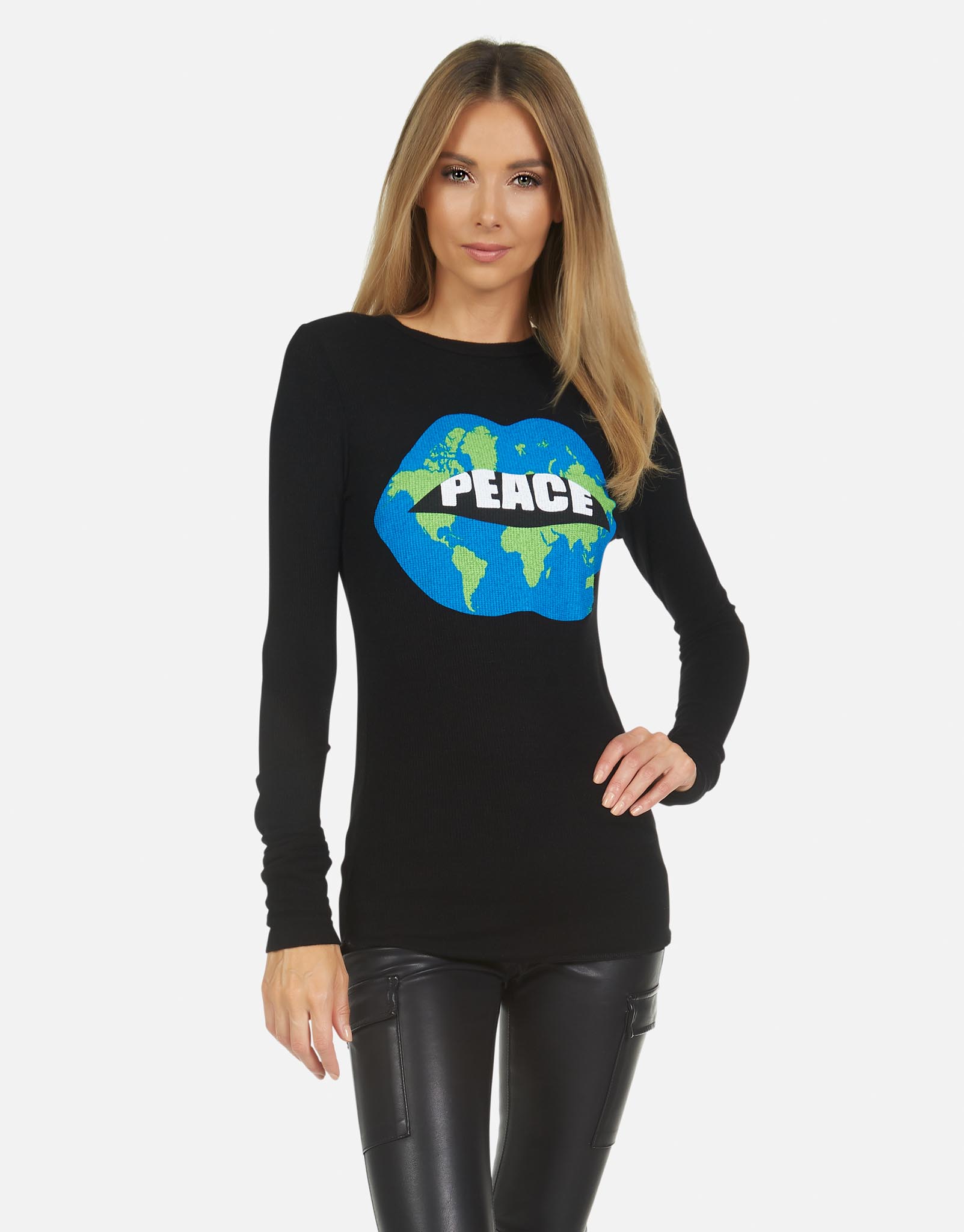 Lauren Moshi Women's Mckinley X World Peace Lips - 