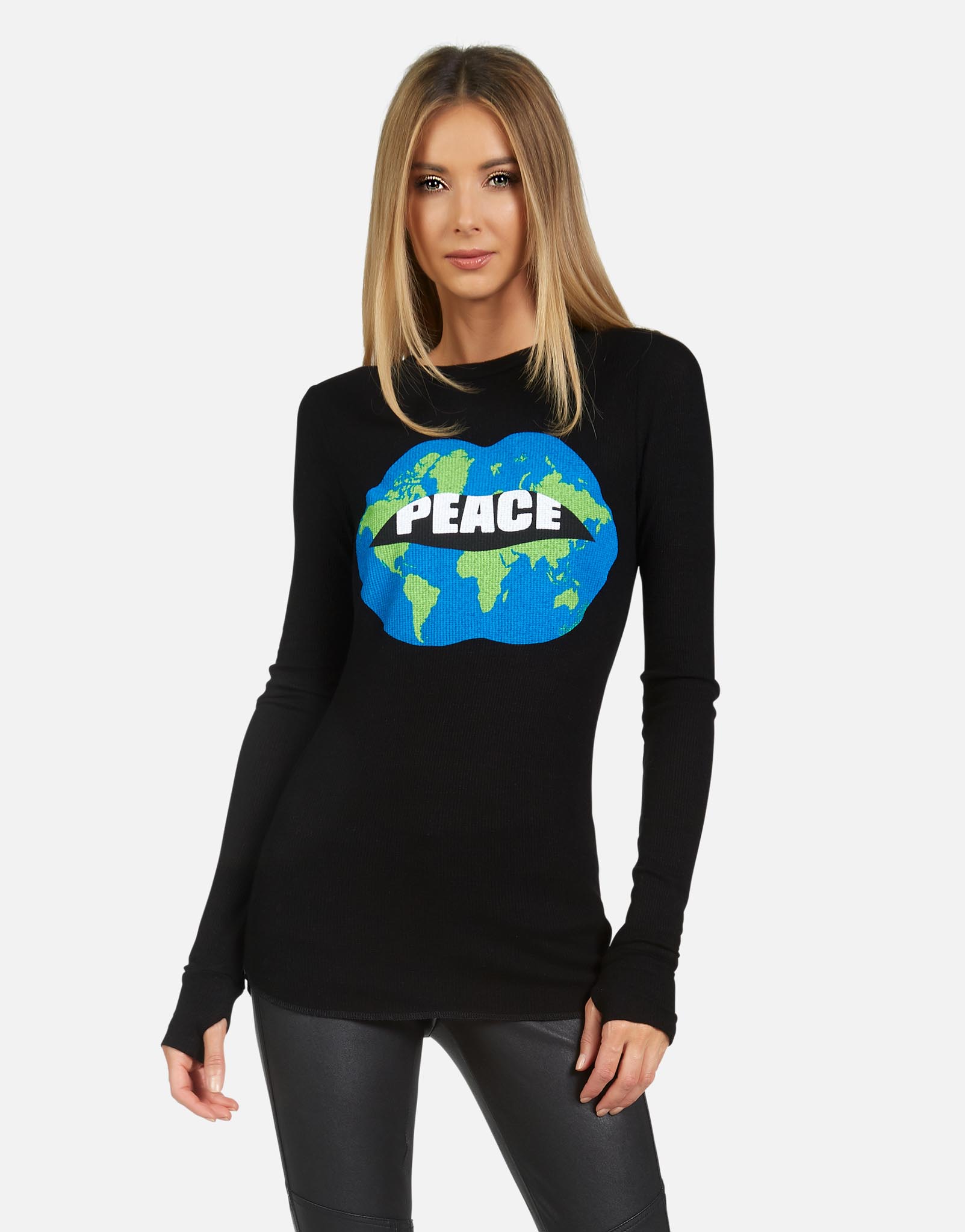 Lauren Moshi Women's Mckinley X World Peace Lips - 