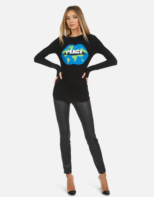 Lauren Moshi Women's Mckinley X World Peace Lips - 