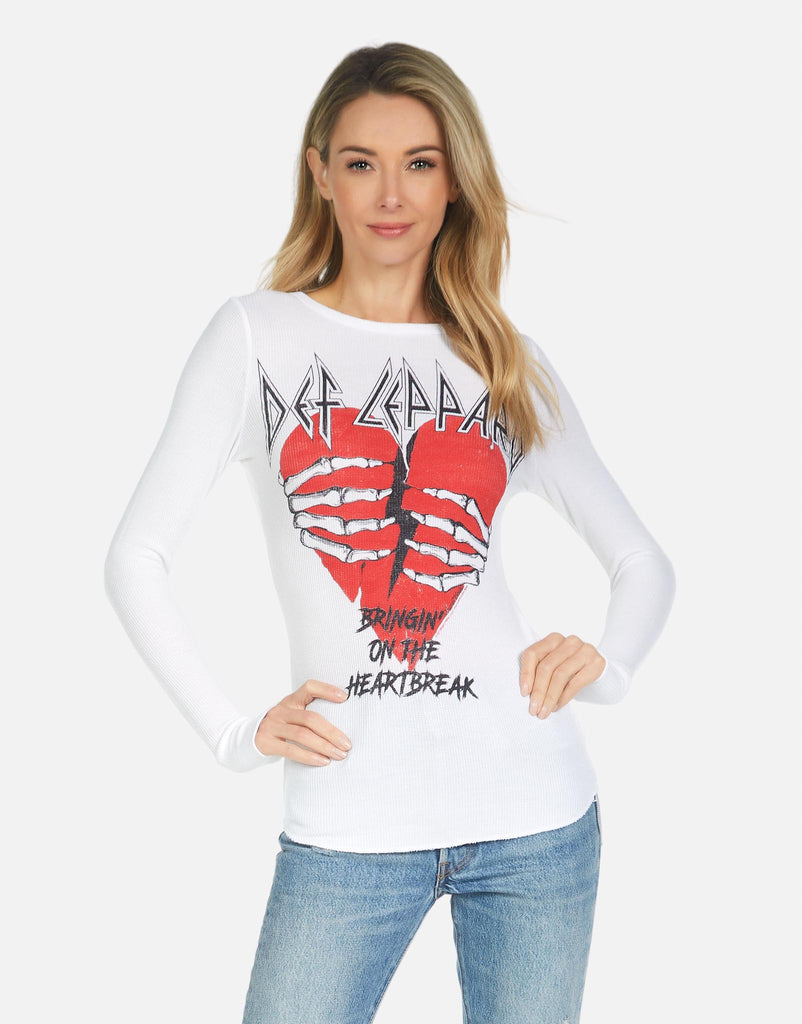 Lauren Moshi X Women's McKinley X Def Leppard Heartbreak - XS