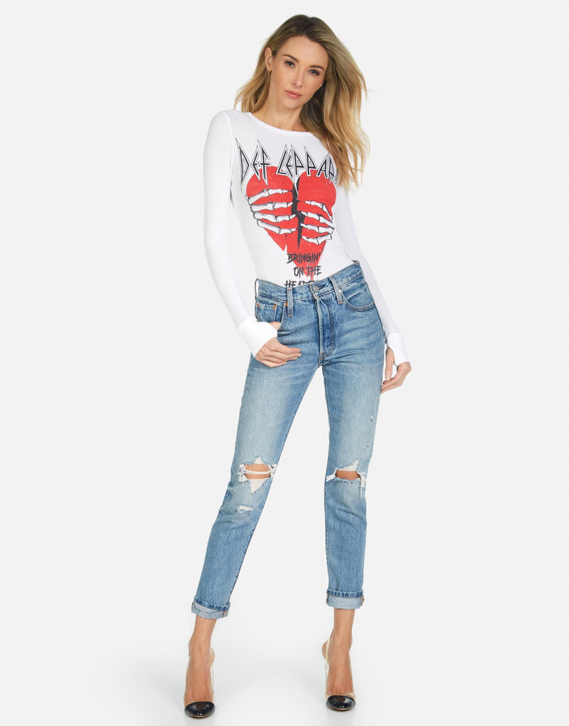 Lauren Moshi X Women's McKinley X Def Leppard Heartbreak - 