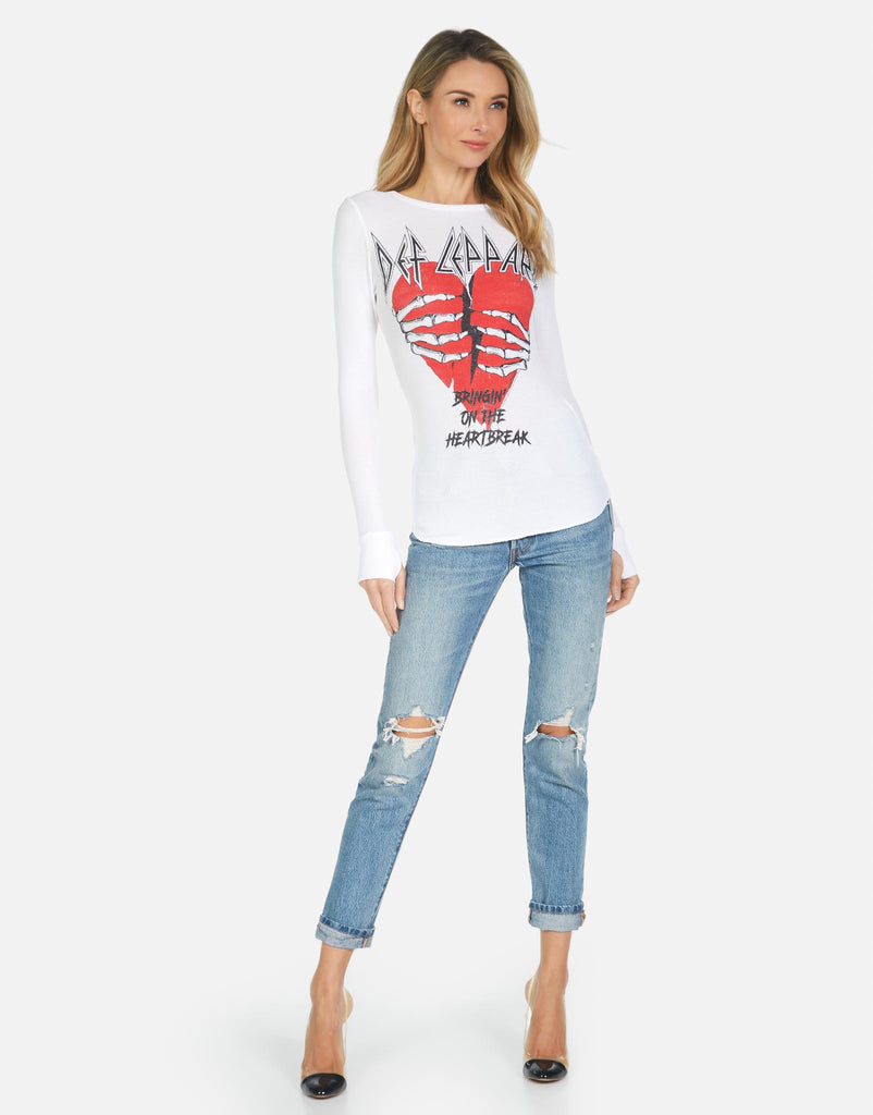 Lauren Moshi X Women's McKinley X Def Leppard Heartbreak - 