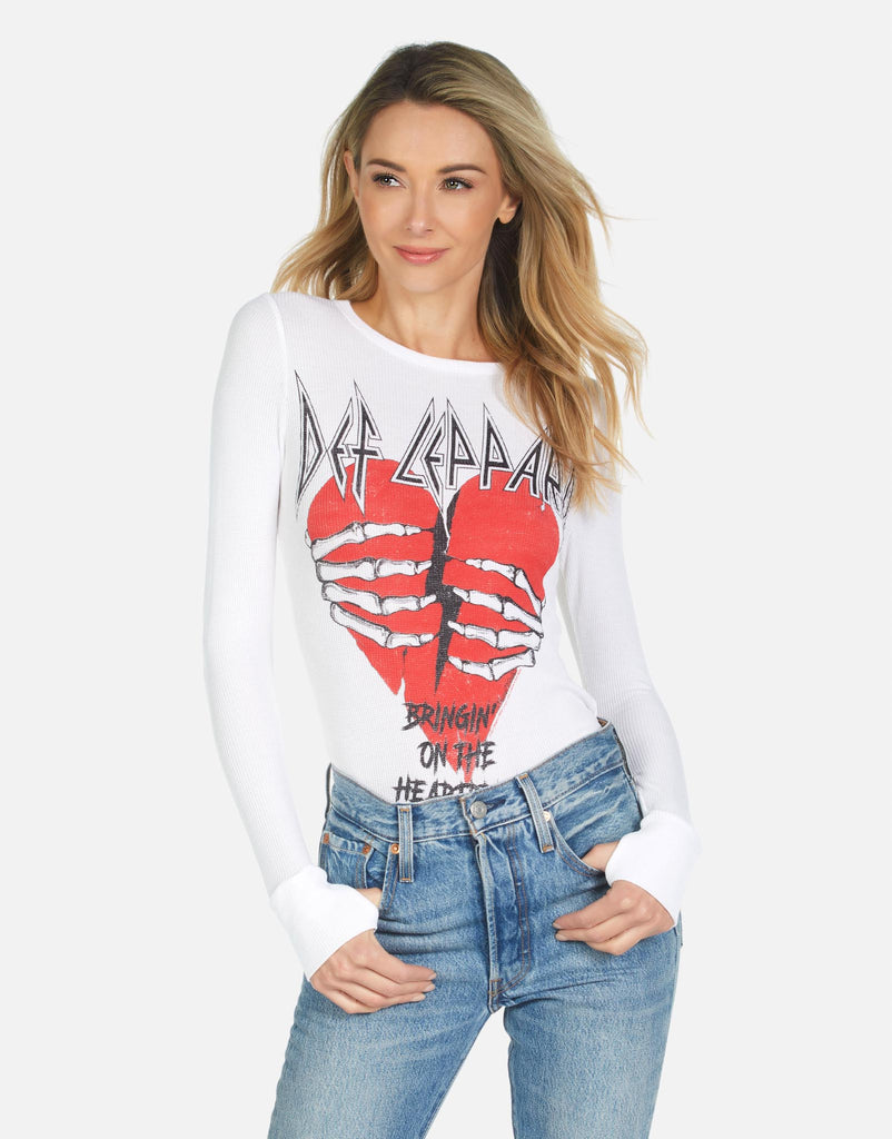 Lauren Moshi X Women's McKinley X Def Leppard Heartbreak - 