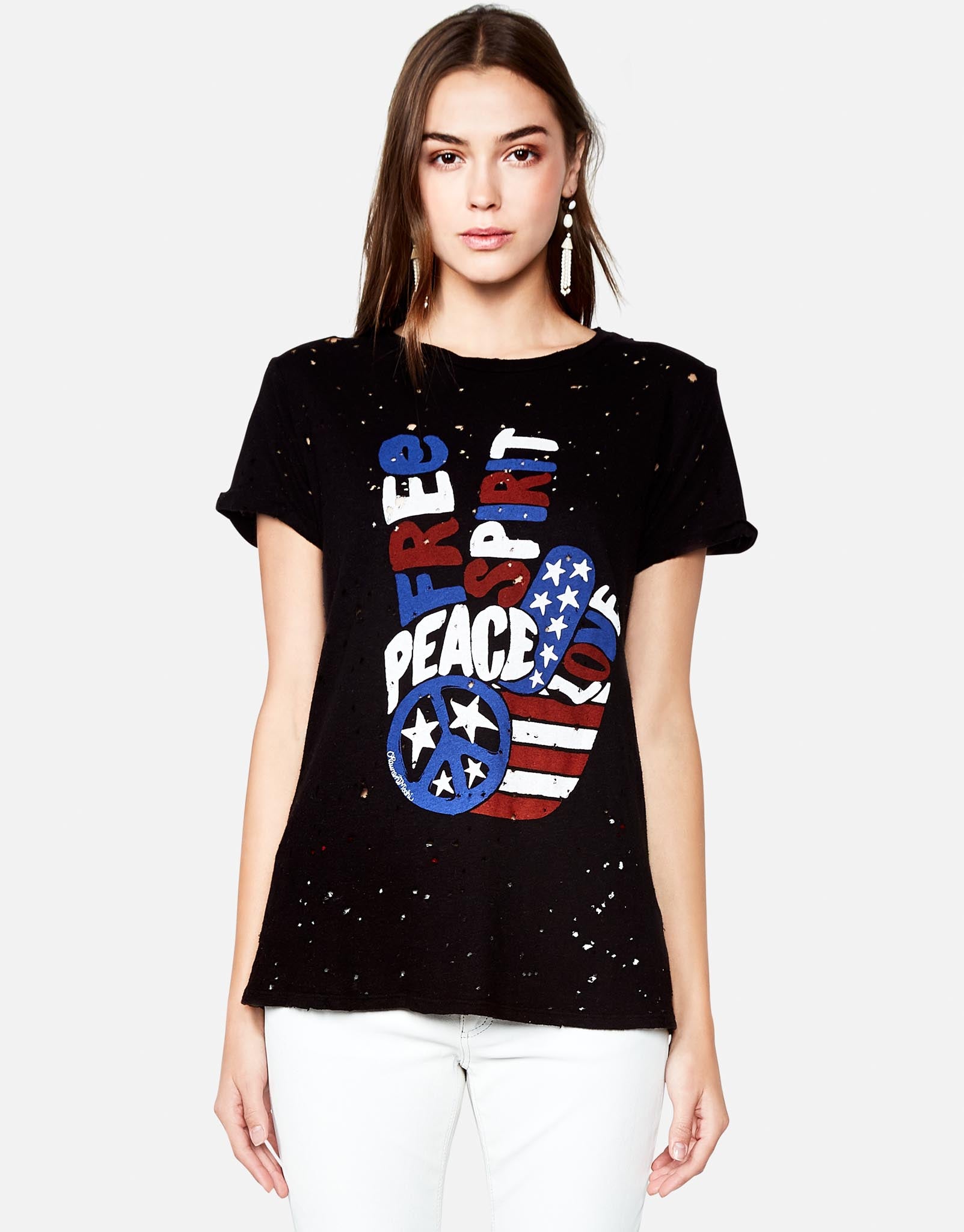 Lauren Moshi Women's Bess Free Spirit Peace - 