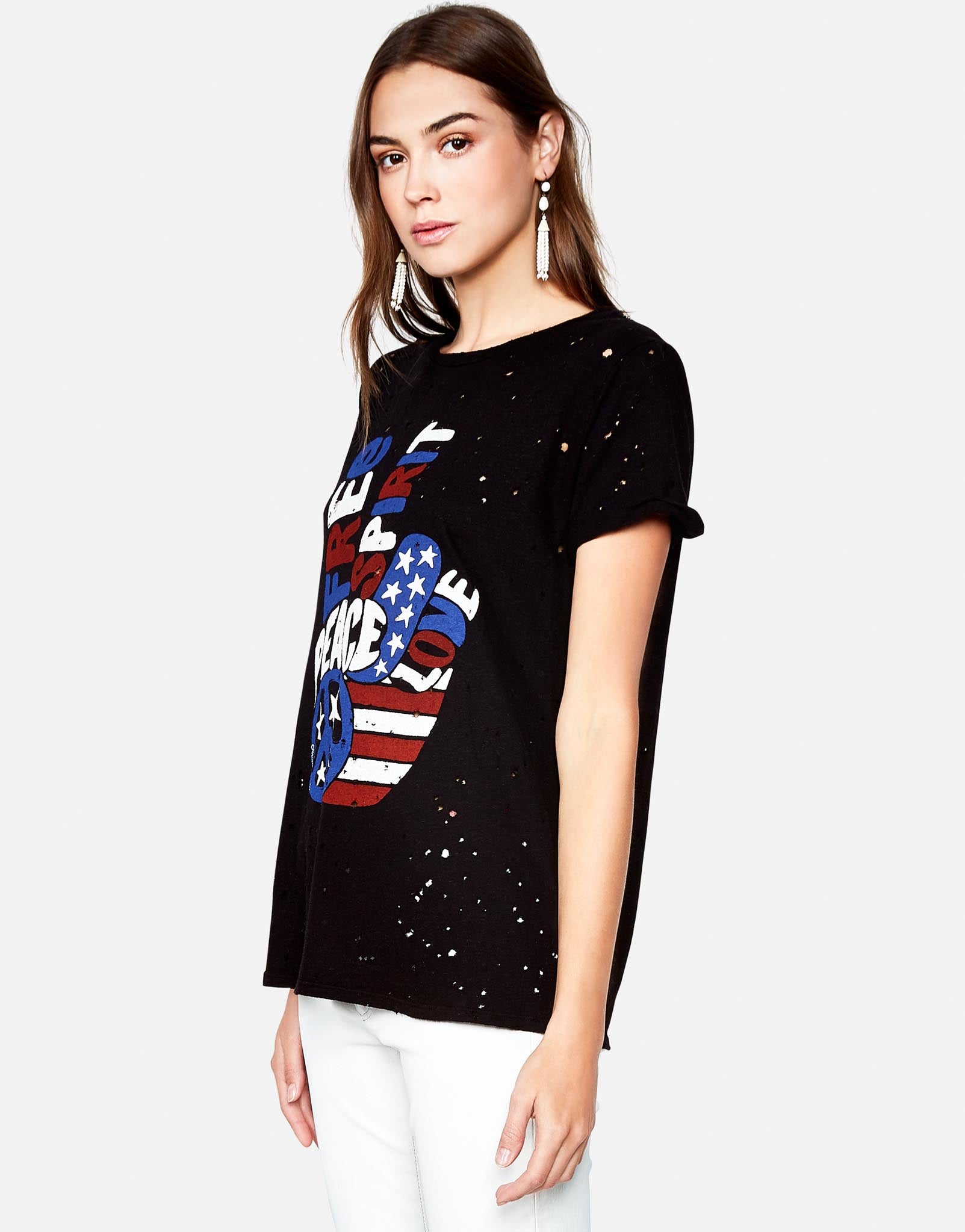 Lauren Moshi Women's Bess Free Spirit Peace - 