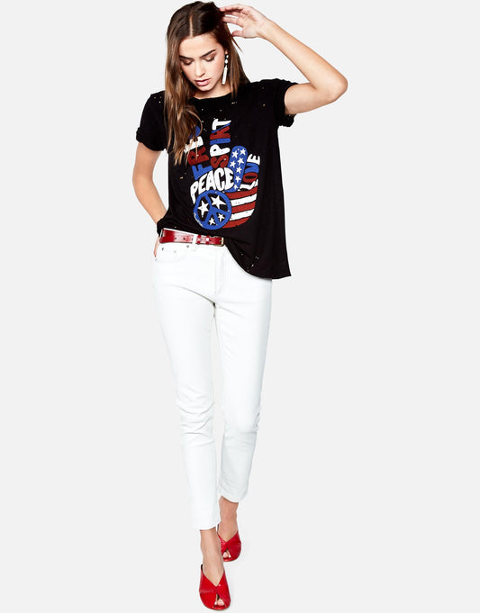 Lauren Moshi Women's Bess Free Spirit Peace - 