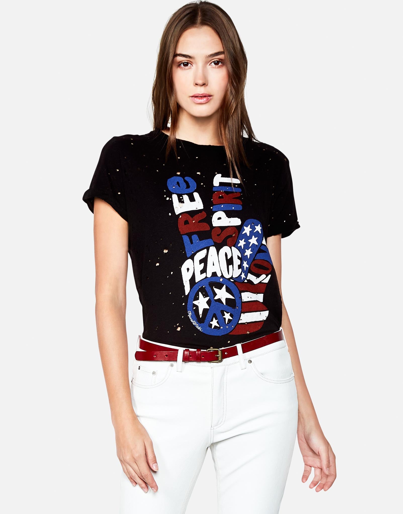 Lauren Moshi Women's Bess Free Spirit Peace - 