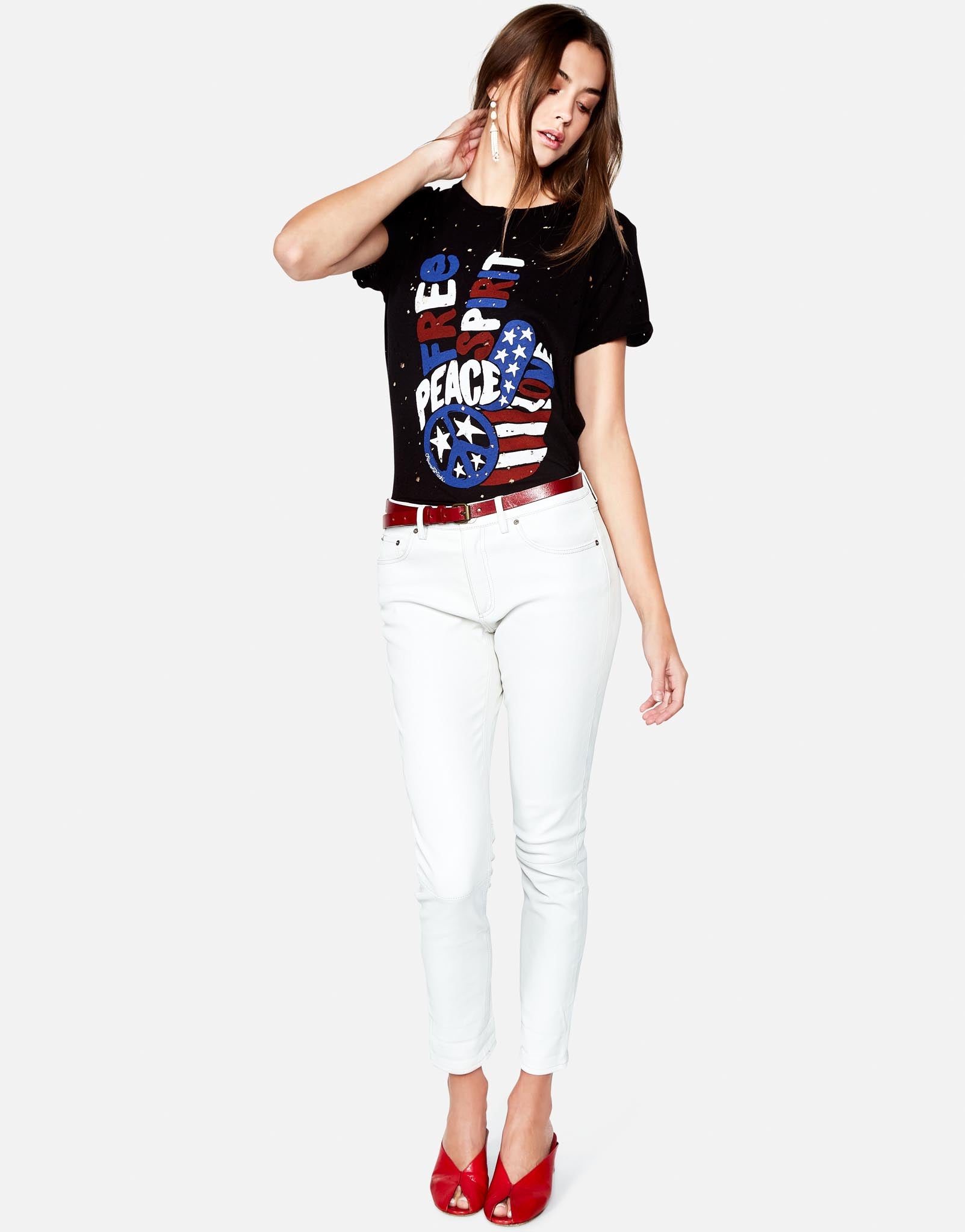 Lauren Moshi Women's Bess Free Spirit Peace - 