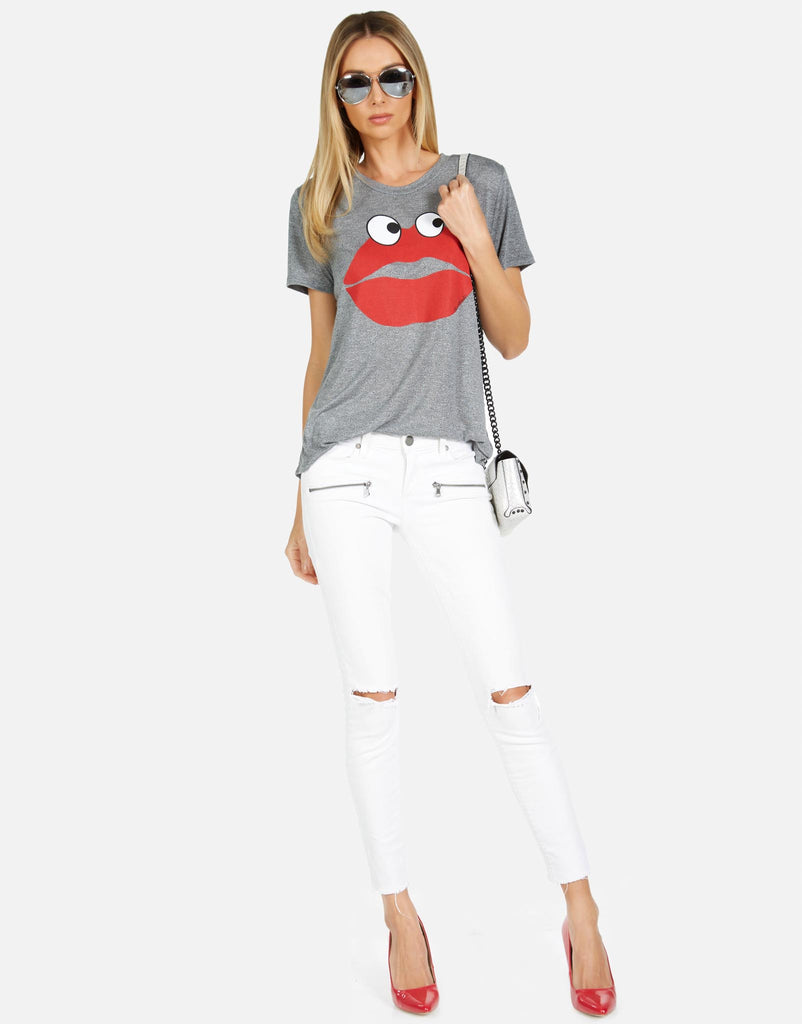 Lauren Moshi Women's Capri Kiss Face - 