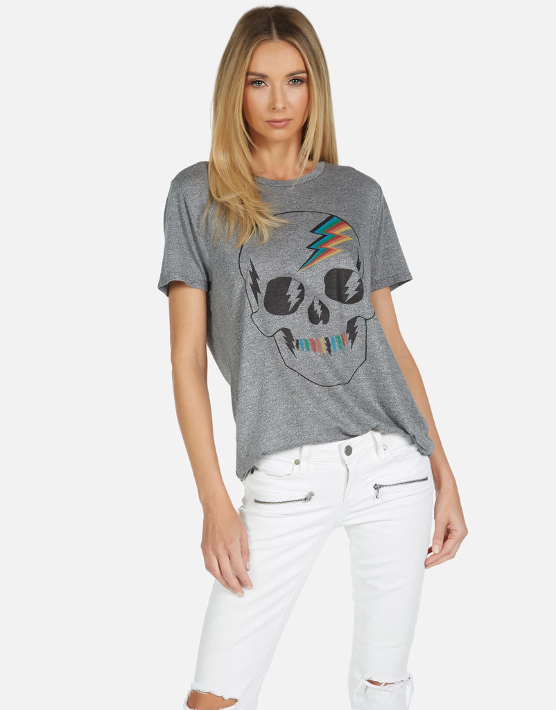 Lauren Moshi Women's Capri Electric Skull - XS