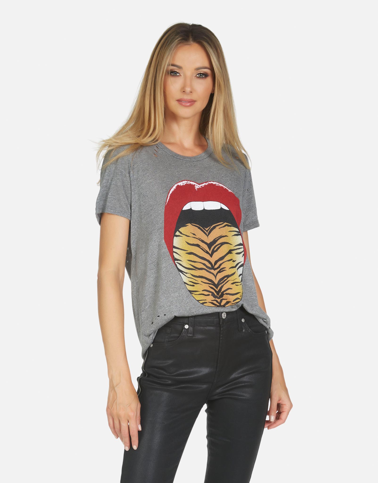 Lauren Moshi Women's Capri Tiger Tongue - 