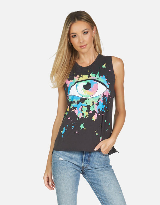 Lauren Moshi Women's Kinzington Watercolor Eye - XS