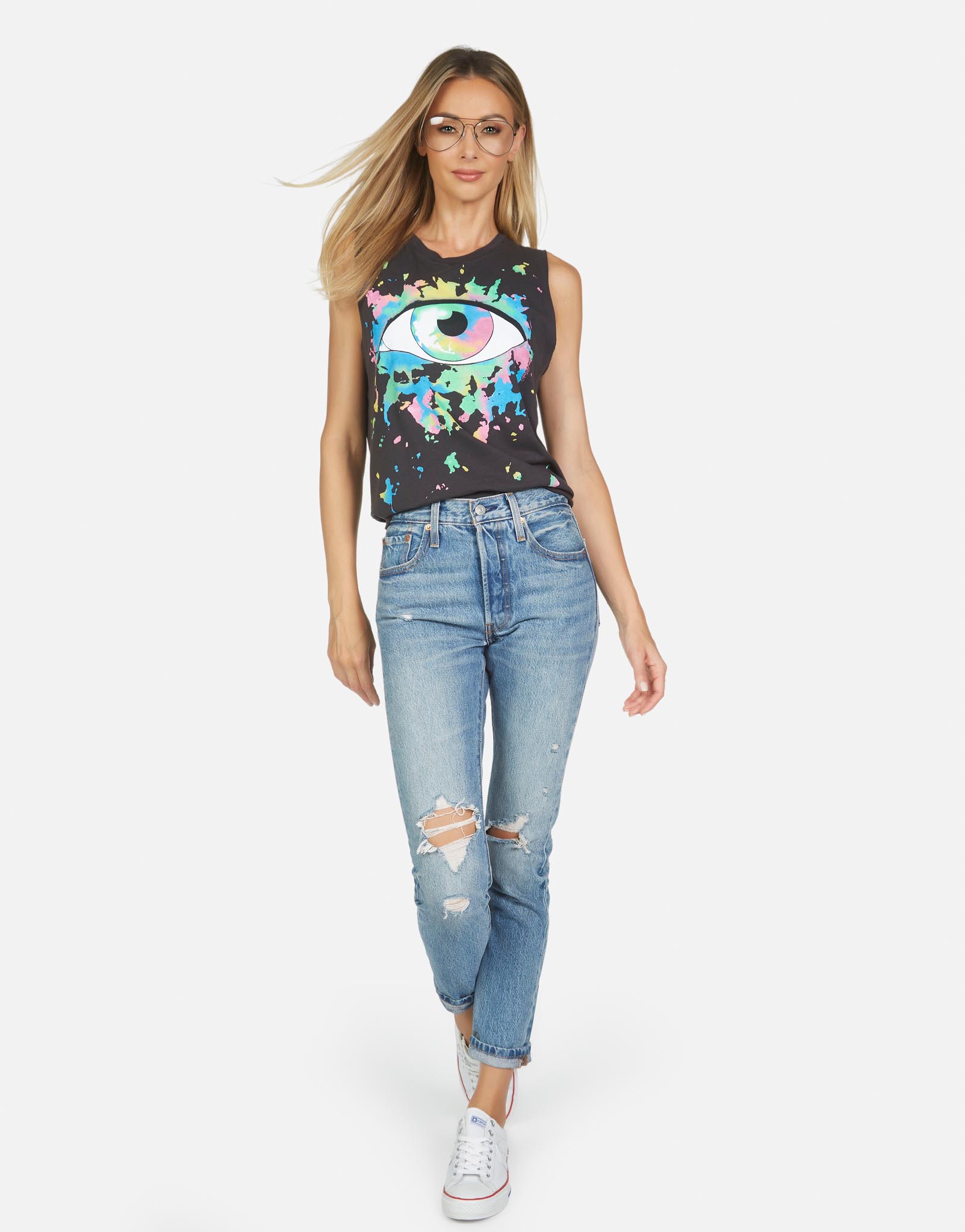 Lauren Moshi Women's Kinzington Watercolor Eye - 