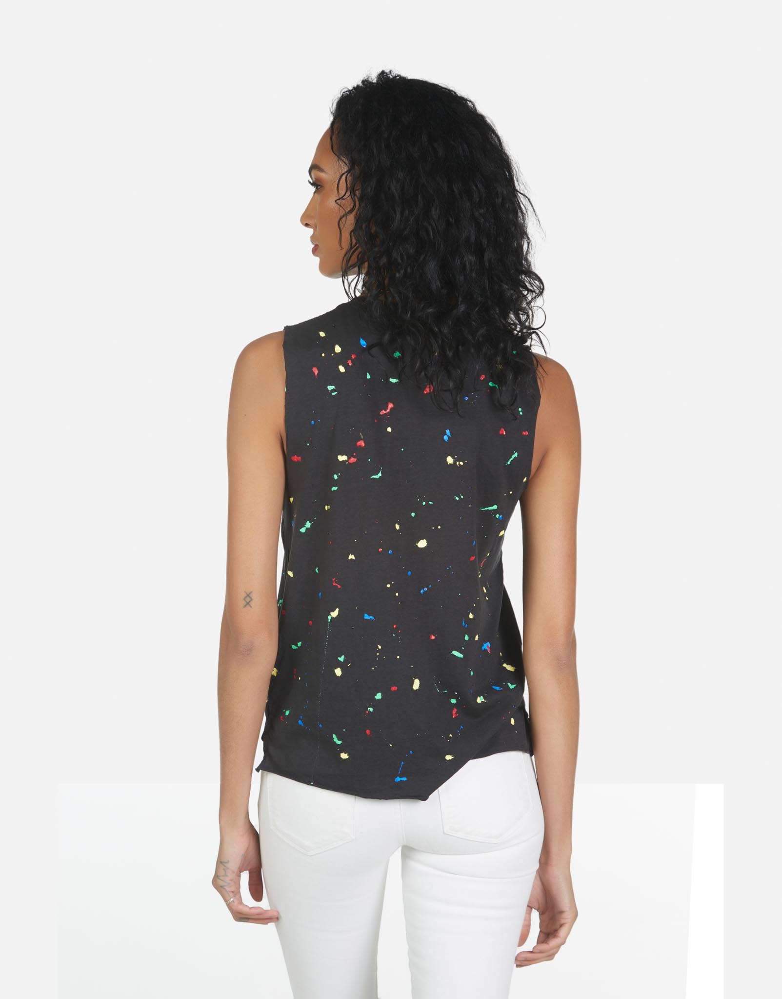 Lauren Moshi Women's Kinzington Text Happy Face - 