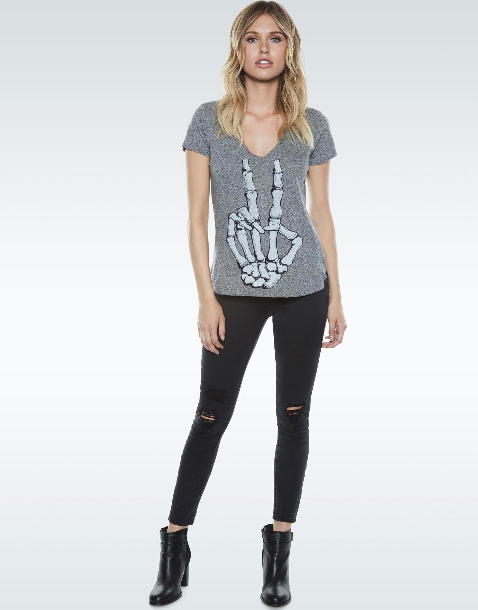 Lauren Moshi Women's Emmalyn Skeleton Peace - 