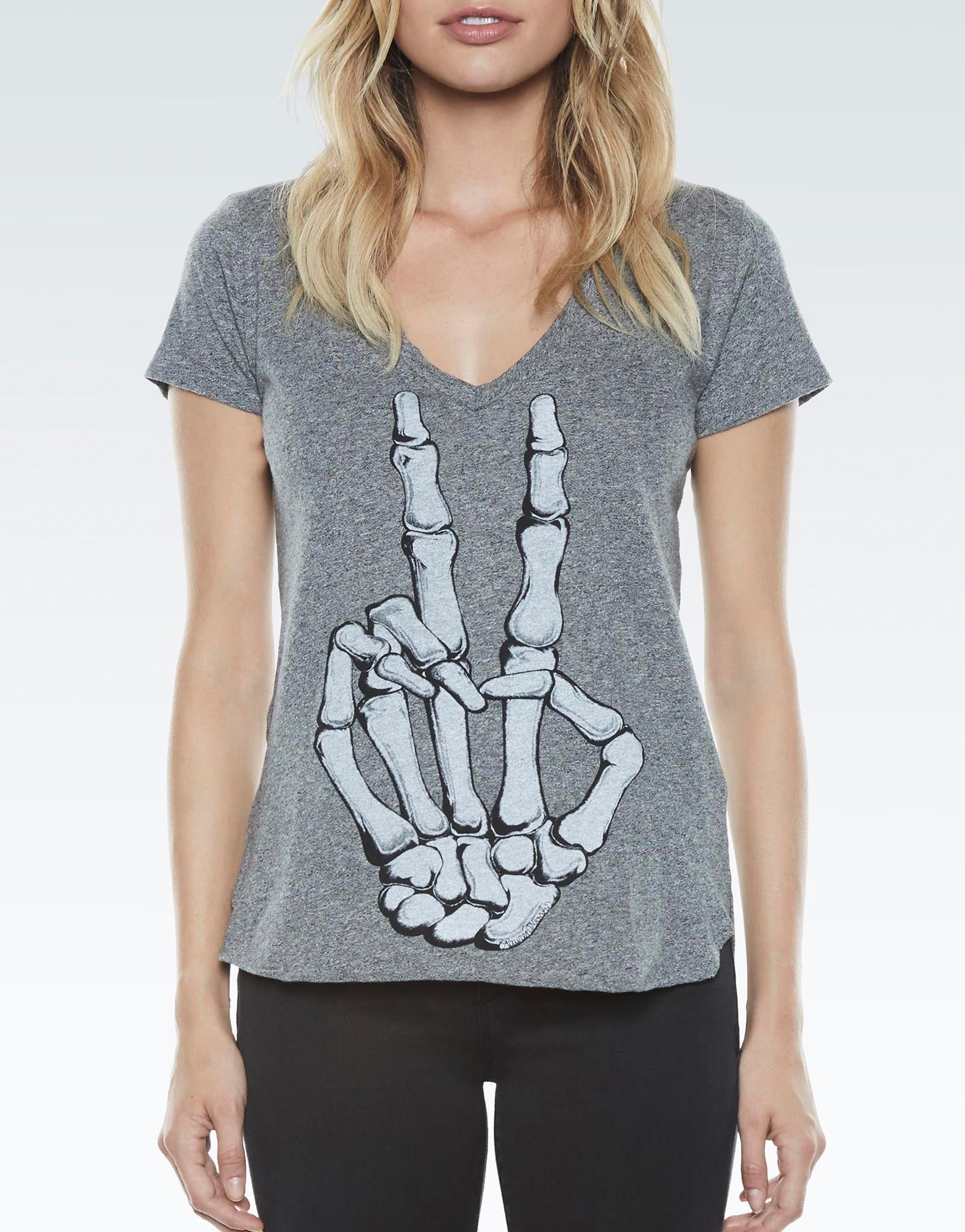 Lauren Moshi Women's Emmalyn Skeleton Peace - 