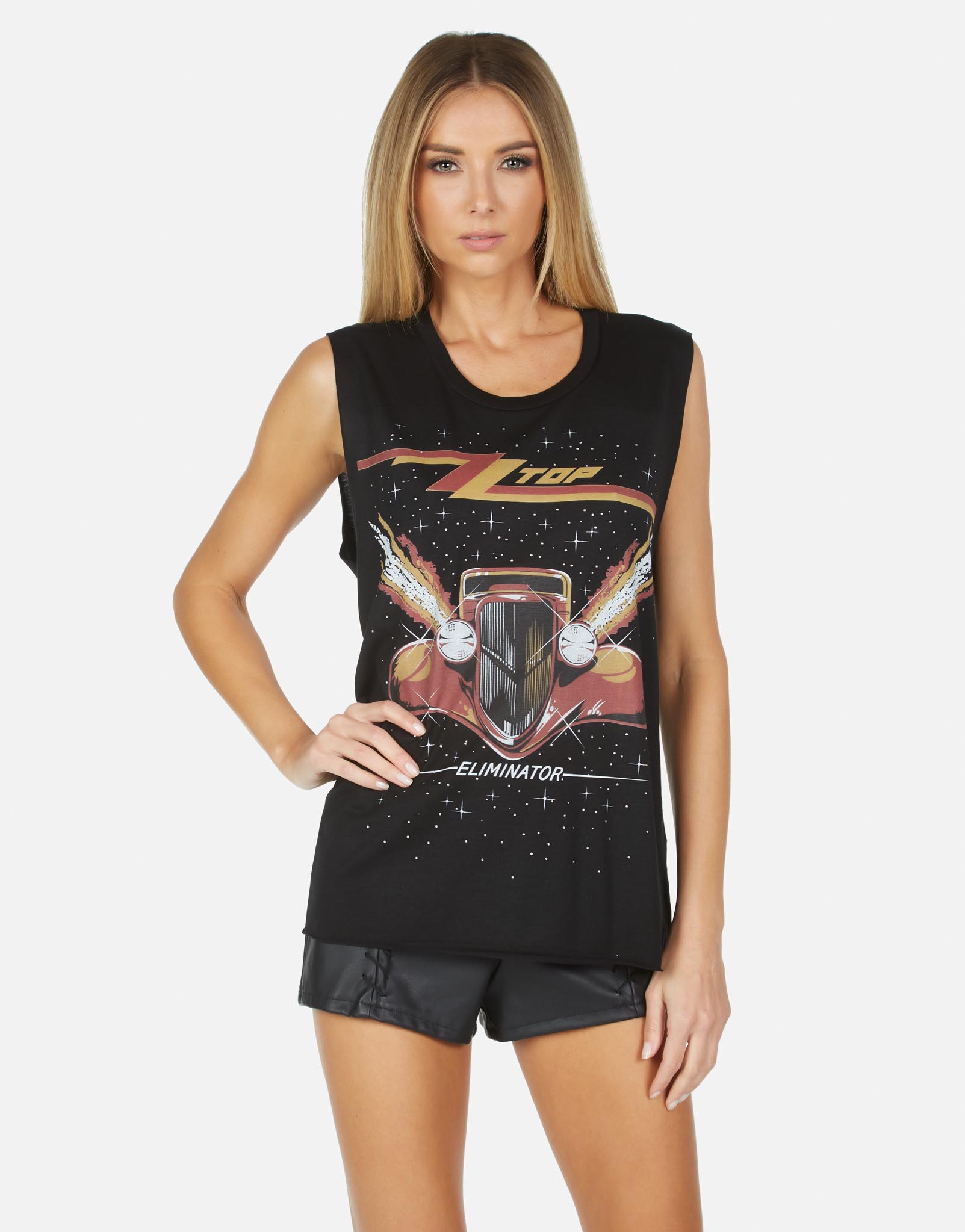 Lauren Moshi X ZZ Top Women's Kel ZZ Top Eliminator - 