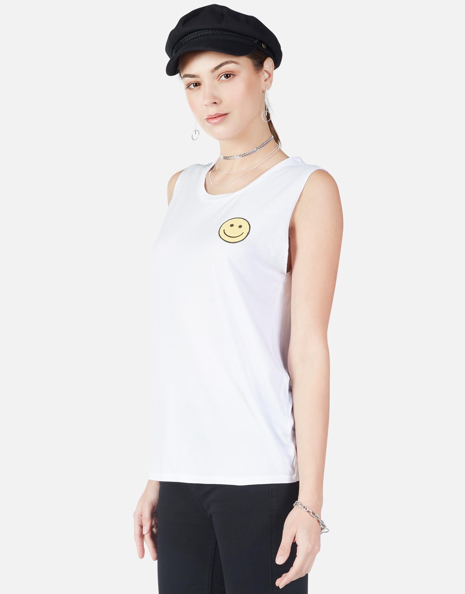 Lauren Moshi Women's Sibley Happyface - 