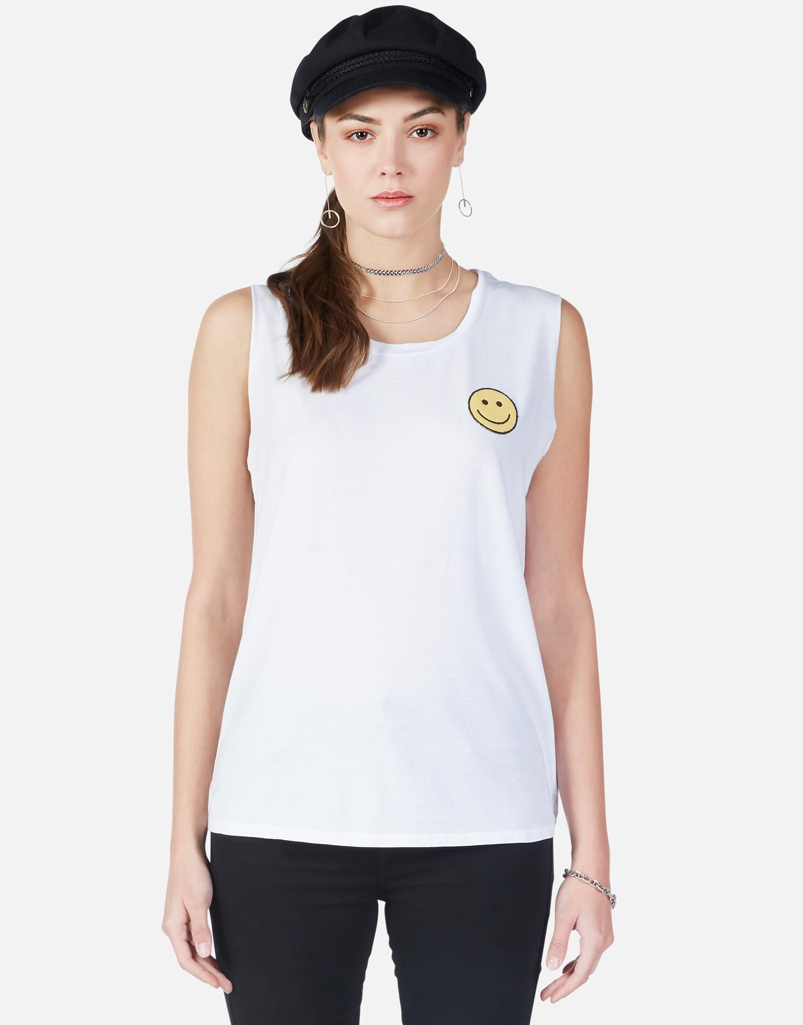 Lauren Moshi Women's Sibley Happyface - 