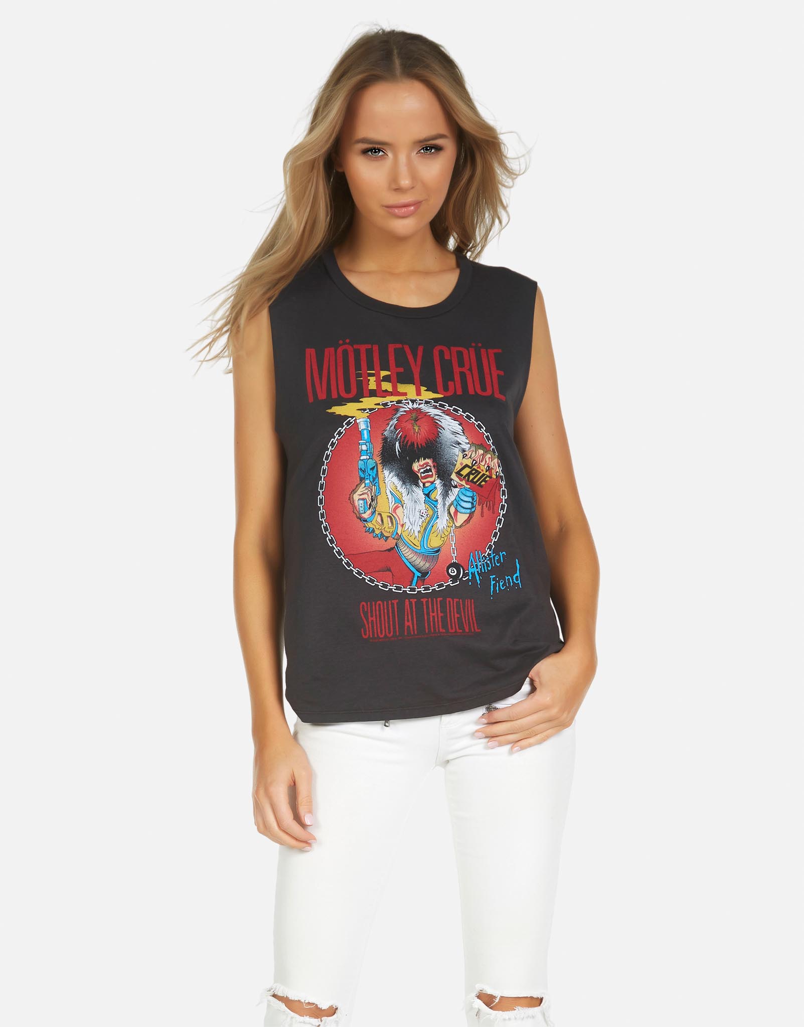 motley crue cut off shirt