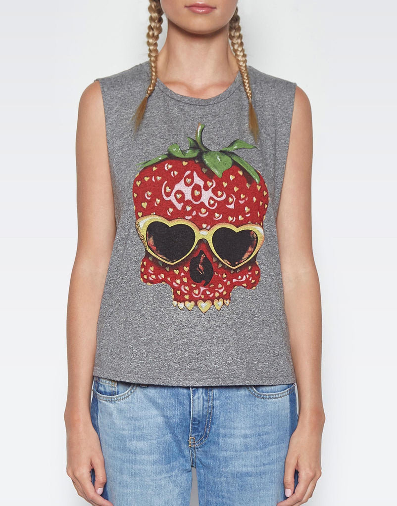 Lauren Moshi Women's Kel Strawberry Skull - 