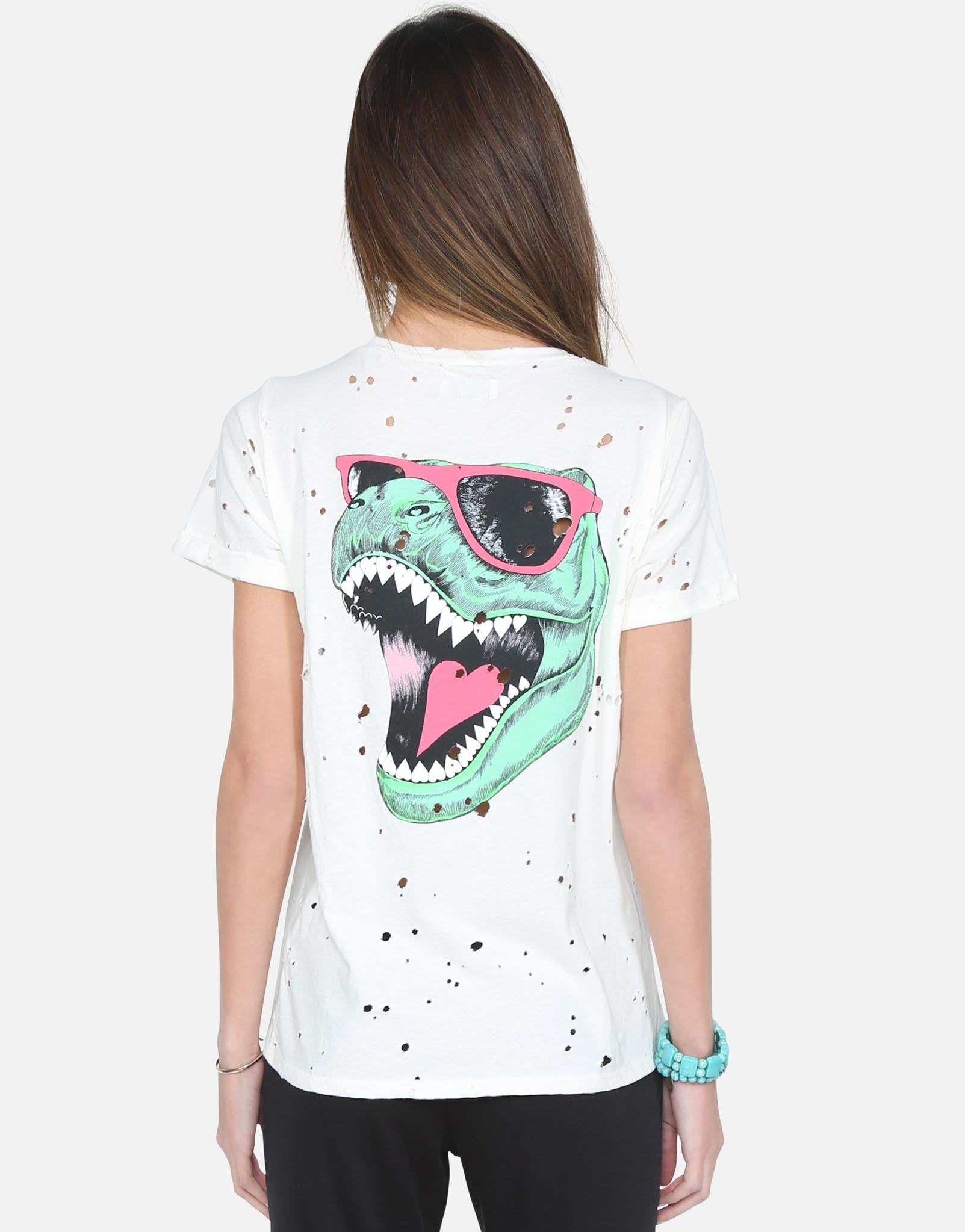 Lauren Moshi Women's Limp Heart T-Rex - 
