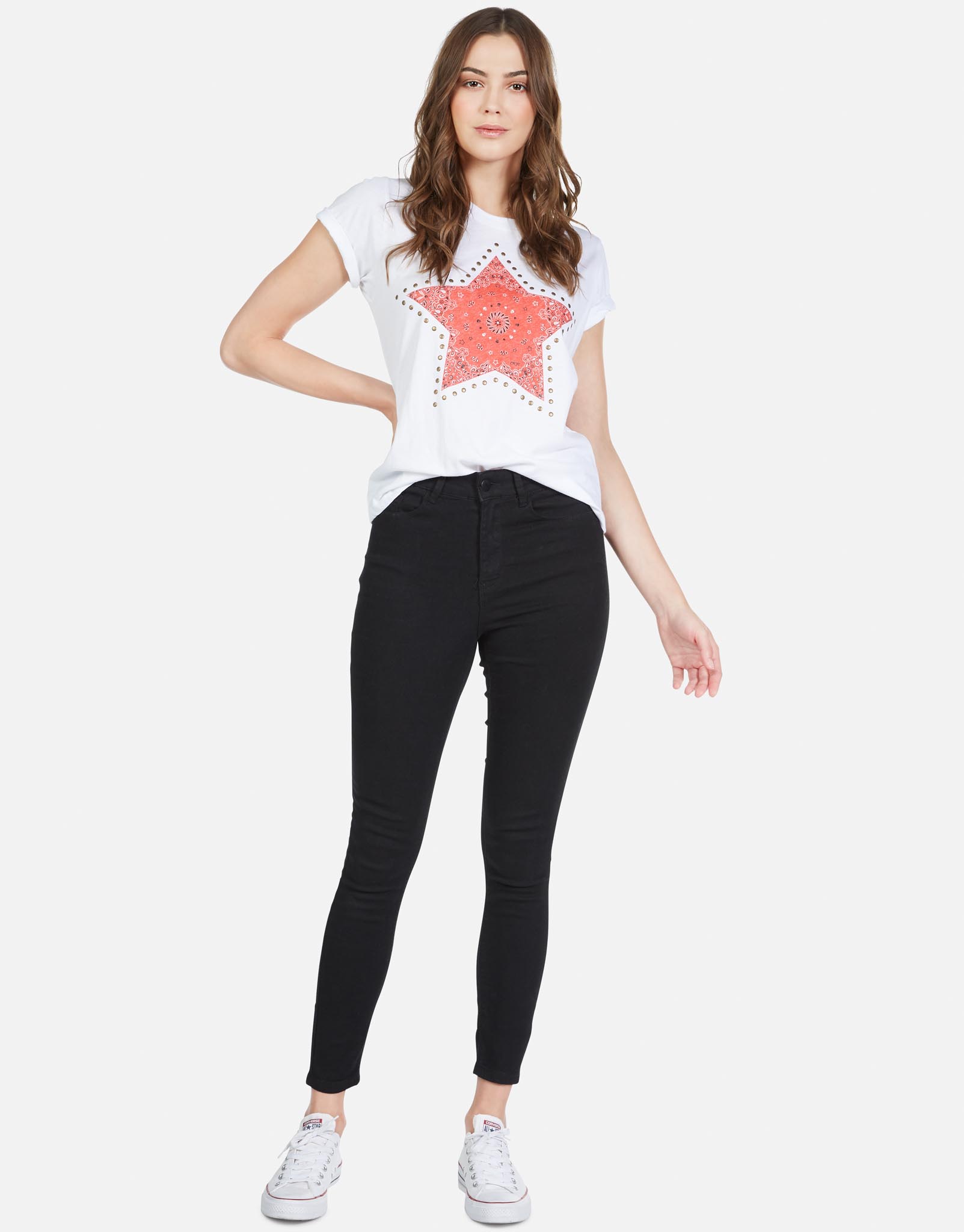 Lauren Moshi Women's Croft Bandana Star - 