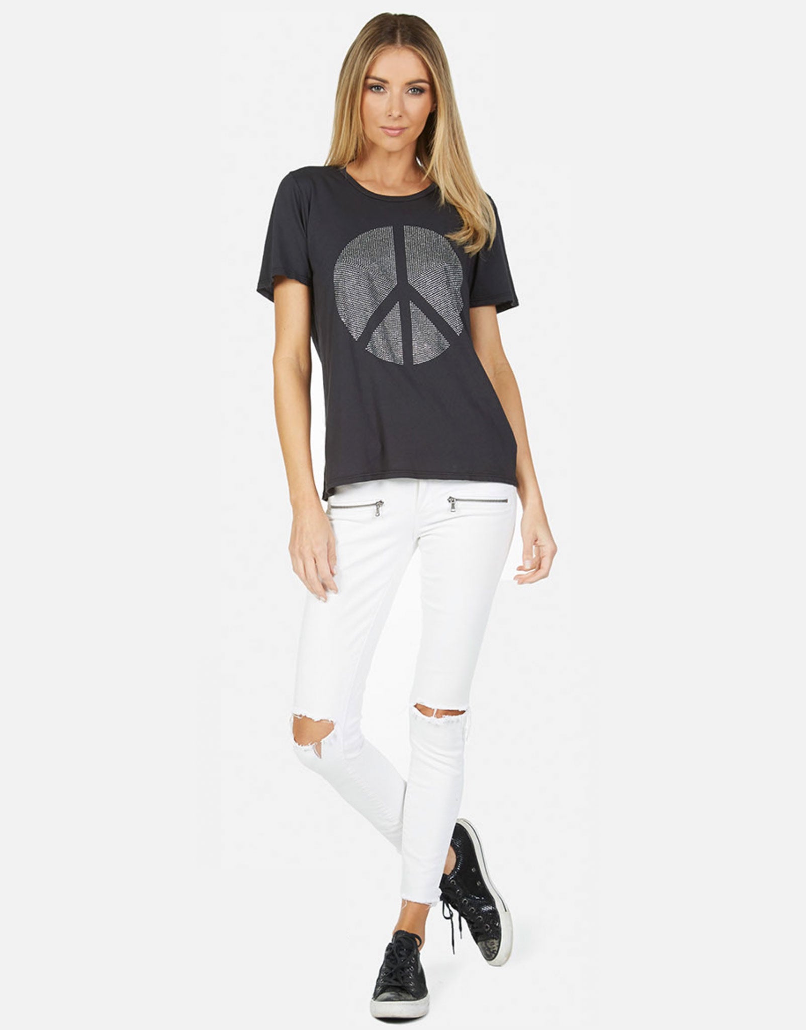 Lauren Moshi Women's Croft Crystal Peace - 