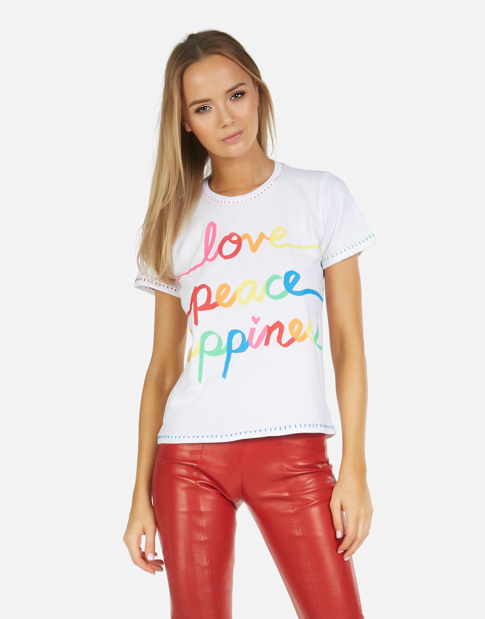 Lauren Moshi Women's Croft Love Peace Happiness - 