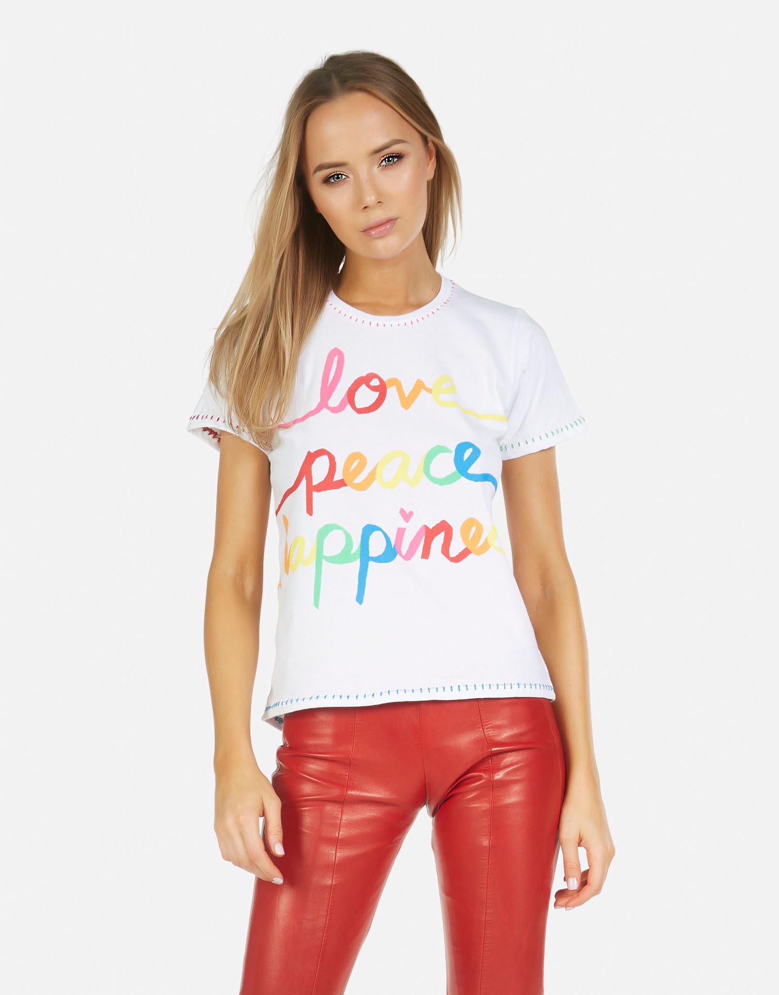 Lauren Moshi Women's Croft Love Peace Happiness - 