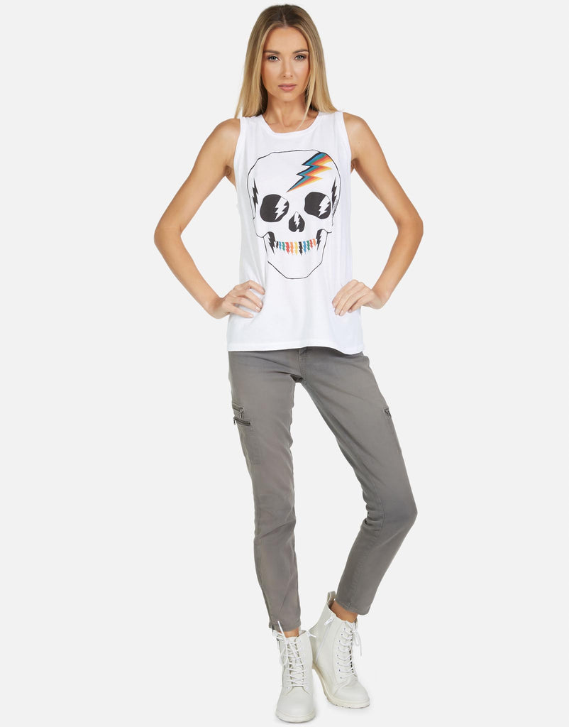 Lauren Moshi Women's Ashlin Electric Skull - 