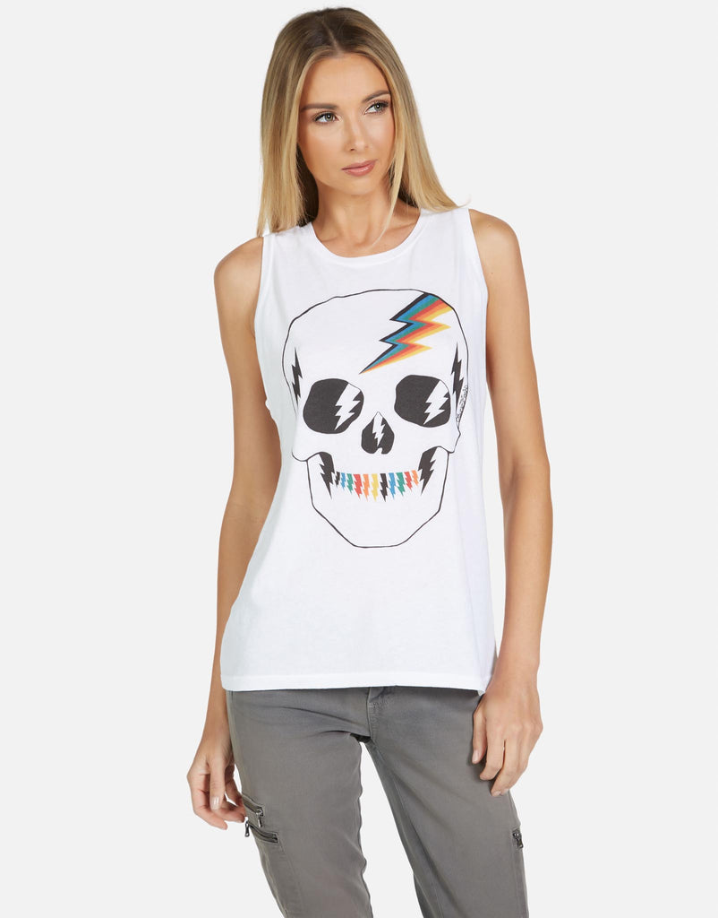 Lauren Moshi Women's Ashlin Electric Skull - 