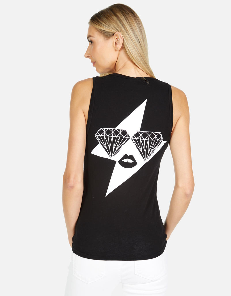 Lauren Moshi Women's Ashlin Bling Lightning Face - 