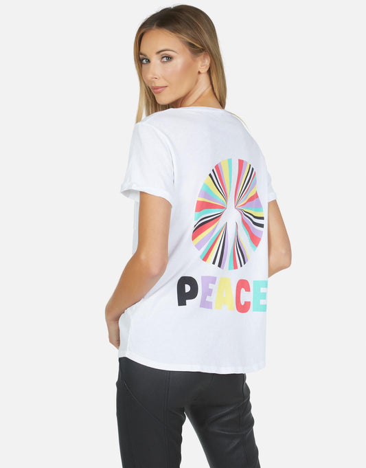 Lauren Moshi Women's Iris Rainbow Ray Peace - XS