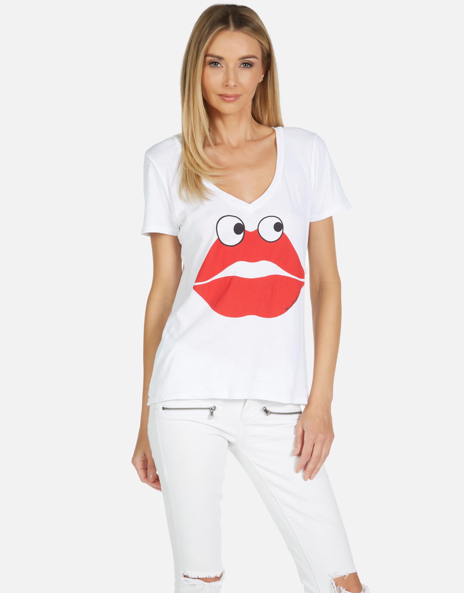 Lauren Moshi Women's Cruz Kiss Face - XS