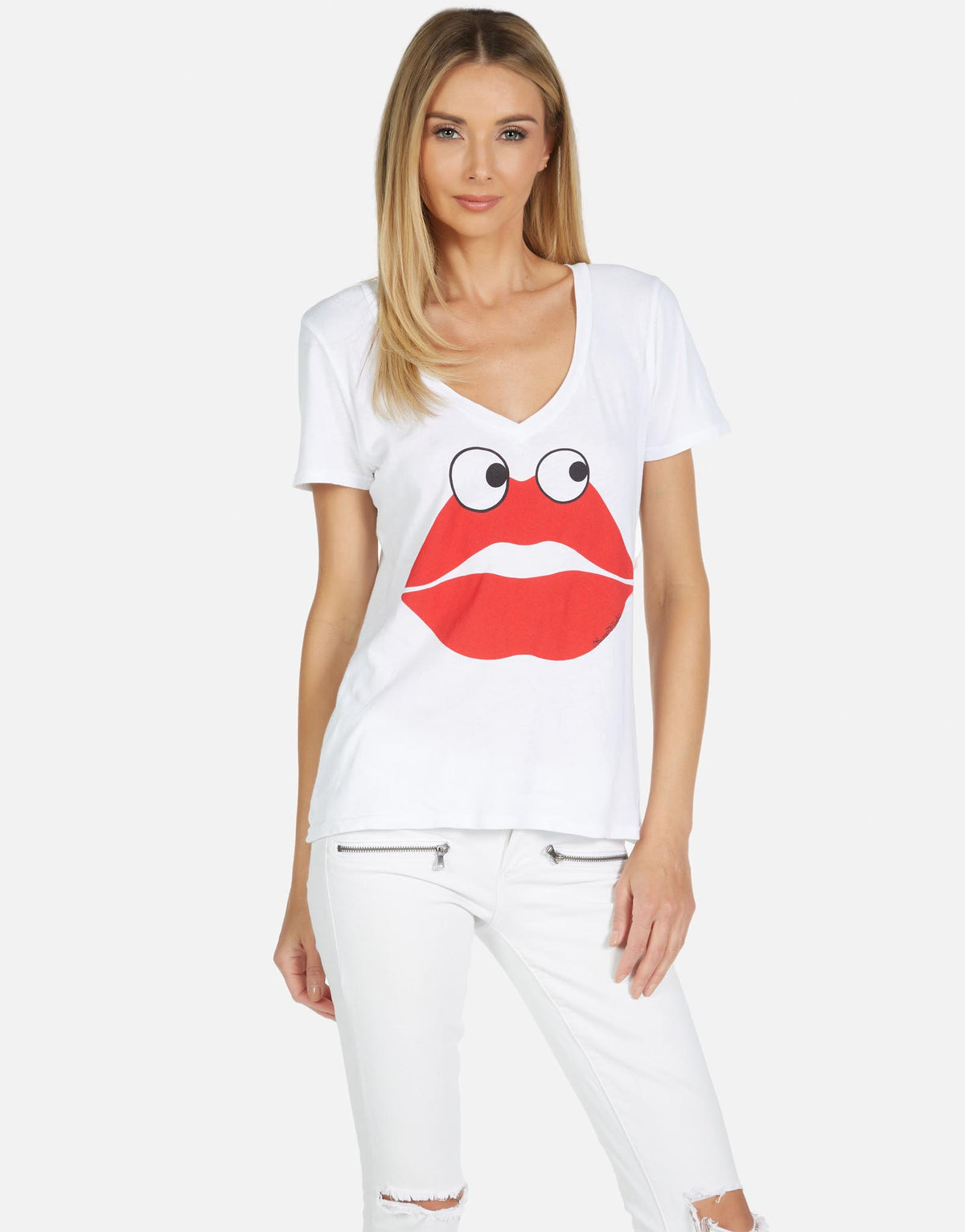 Lauren Moshi Women's Cruz Kiss Face - XS