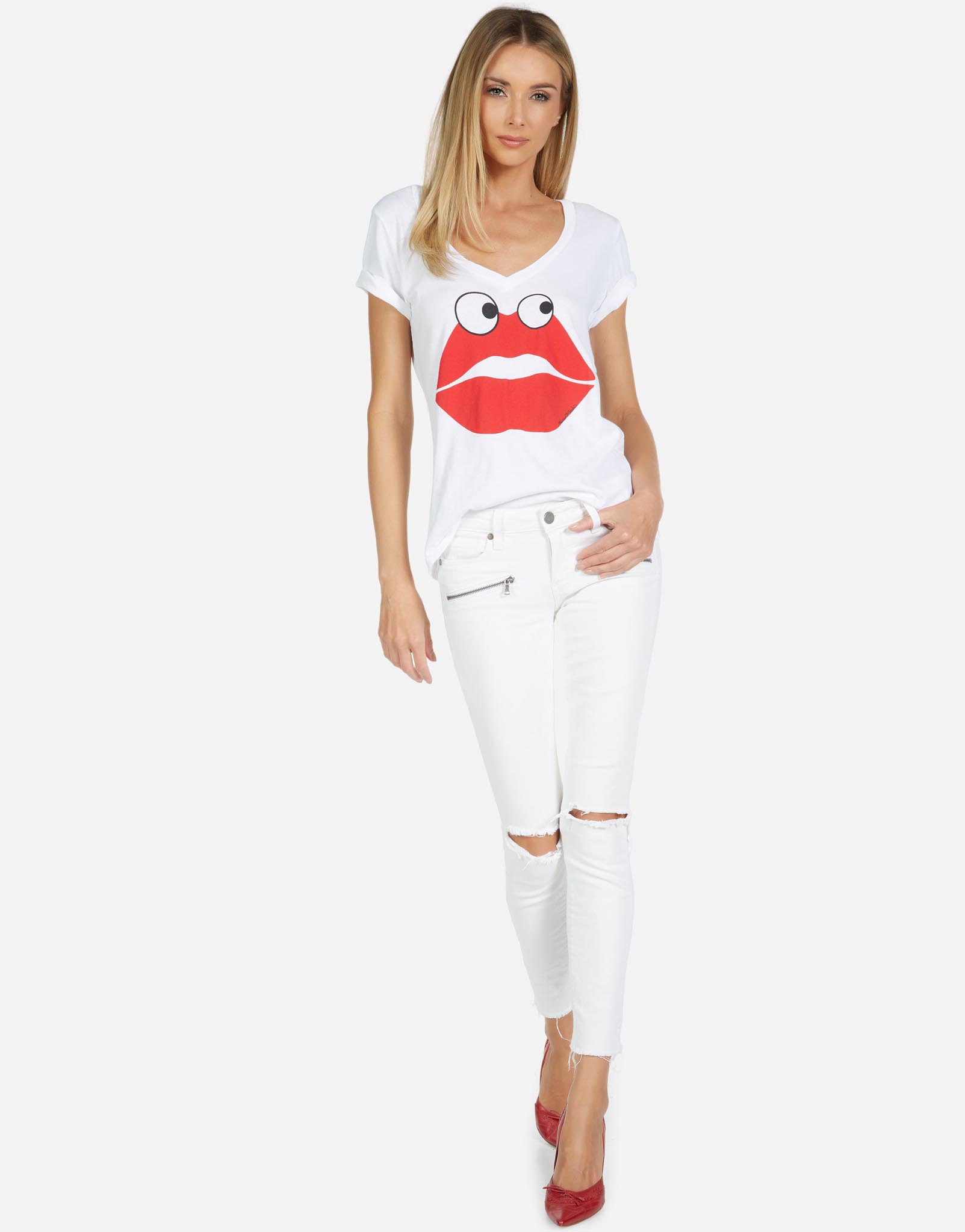 Lauren Moshi Women's Cruz Kiss Face - 