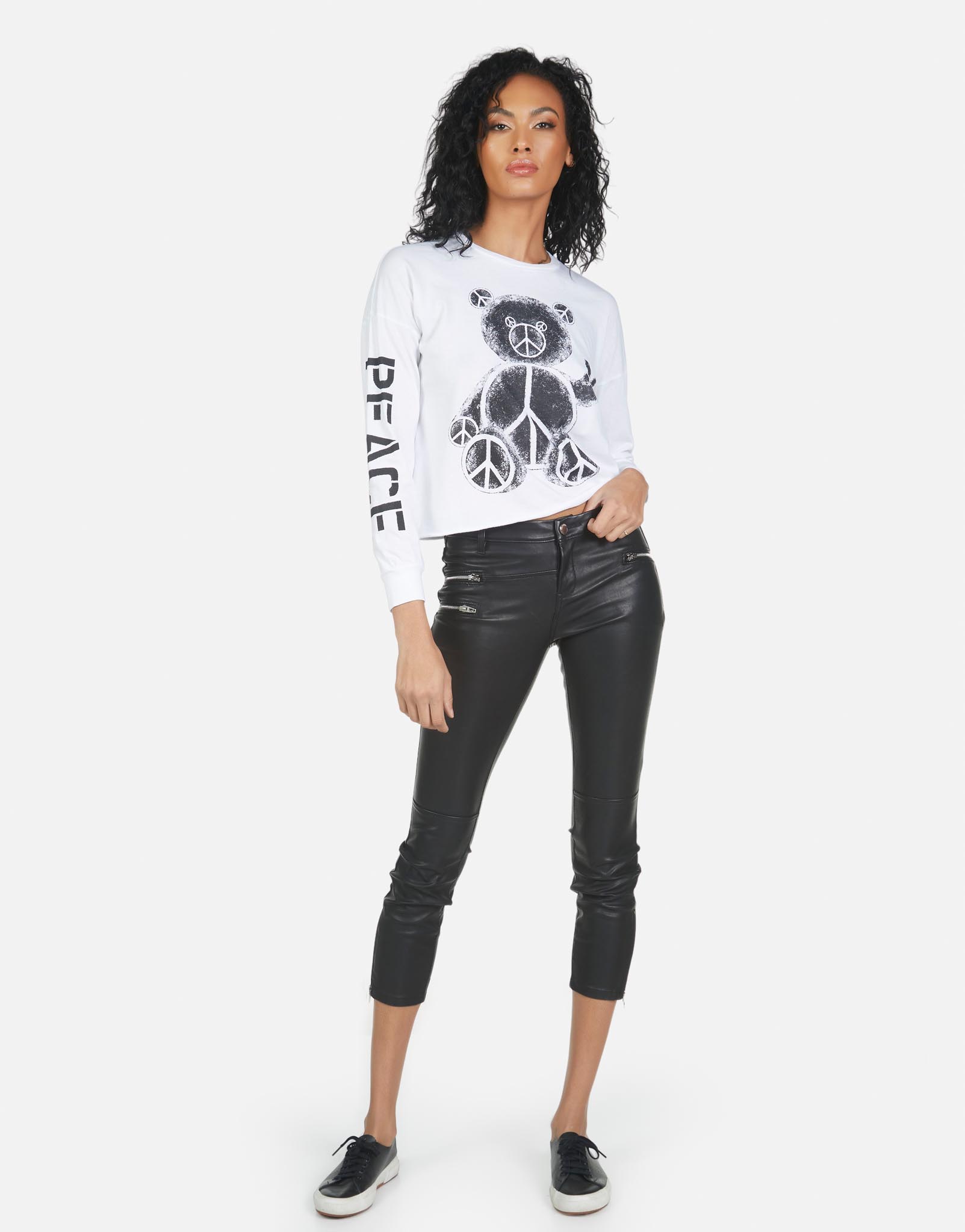 Lauren Moshi Women's Luella Peace Teddy - 