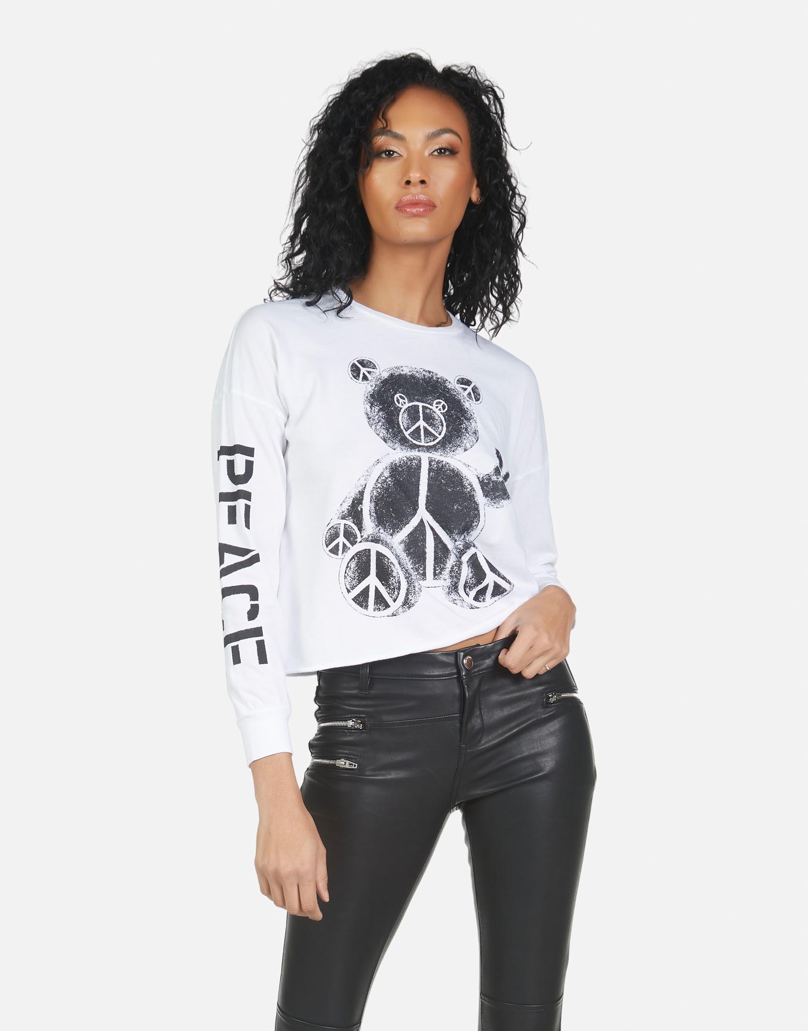 Lauren Moshi Women's Luella Peace Teddy - 