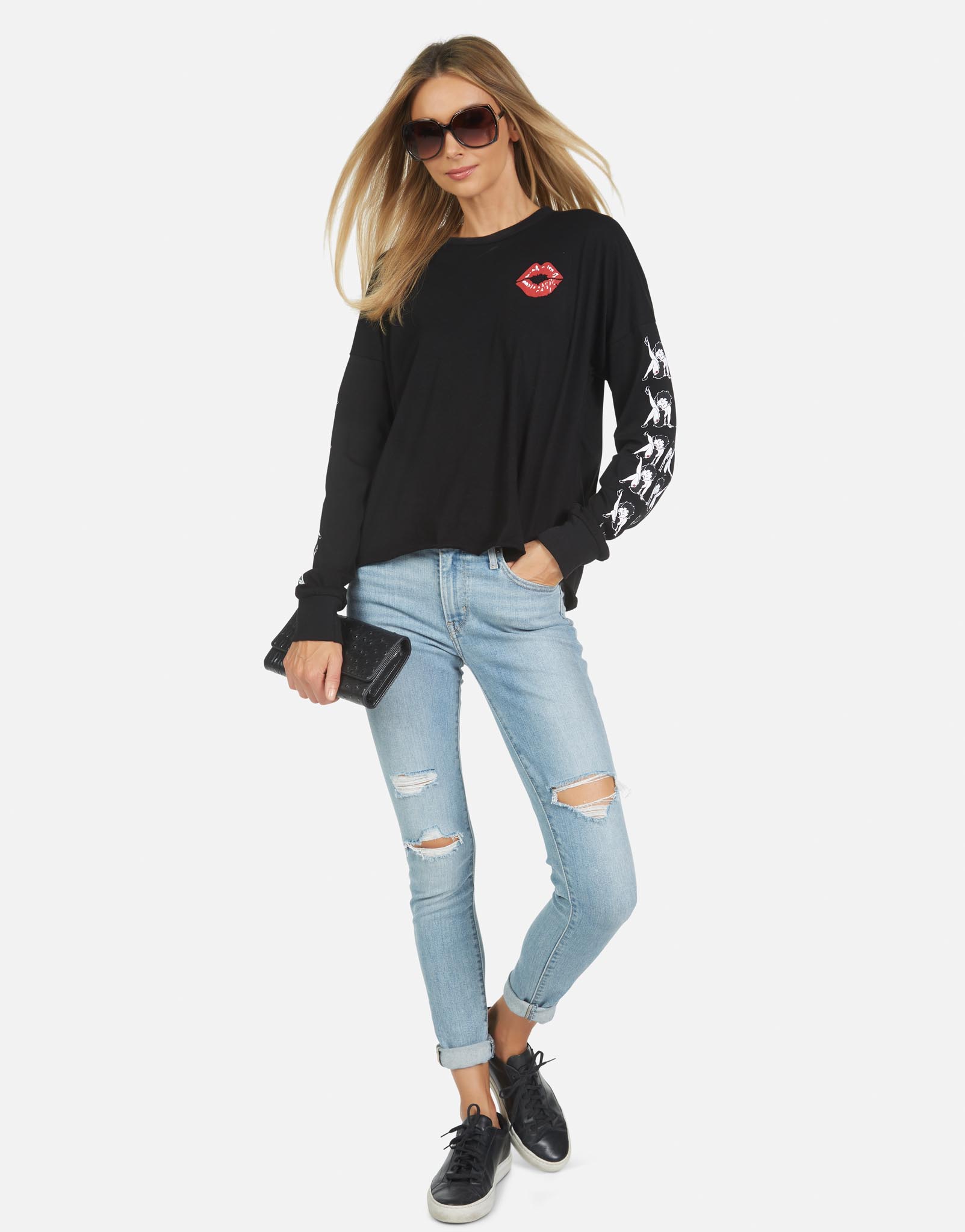 Lauren Moshi X Betty Boop Women's Luella Betty Boop - 