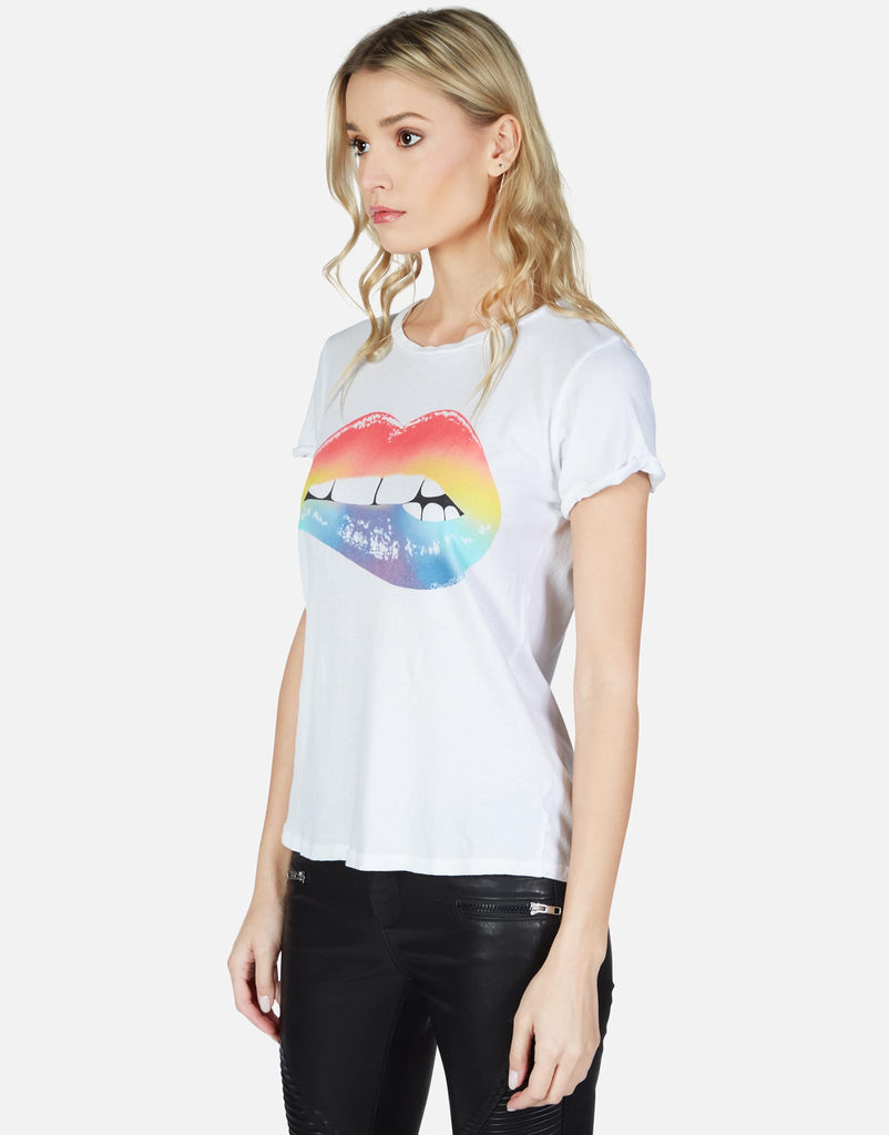 Lauren Moshi Women's Moxie Rainbow Biting Lip - 