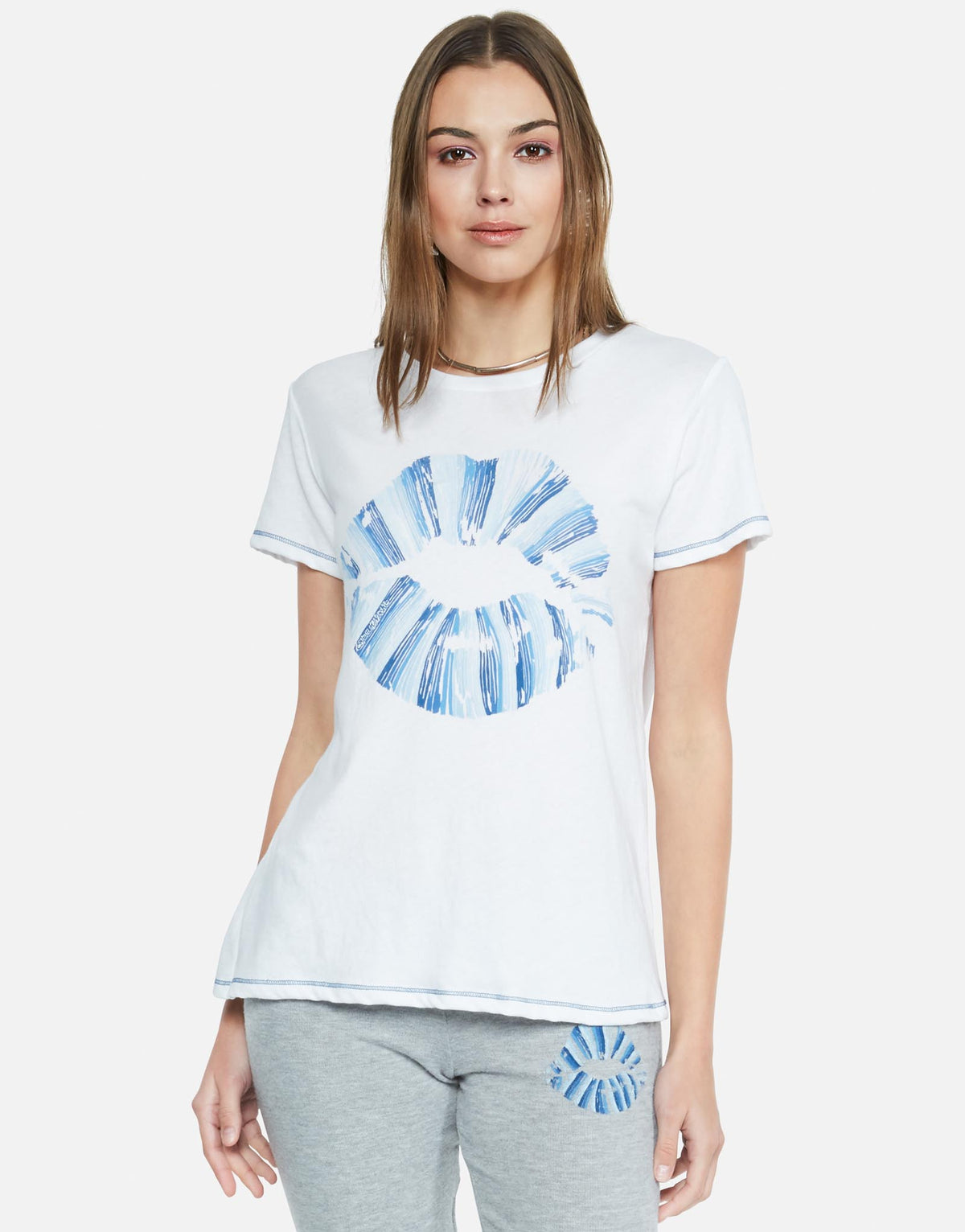 Lauren Moshi Women's Aviana Ombre Lip - White