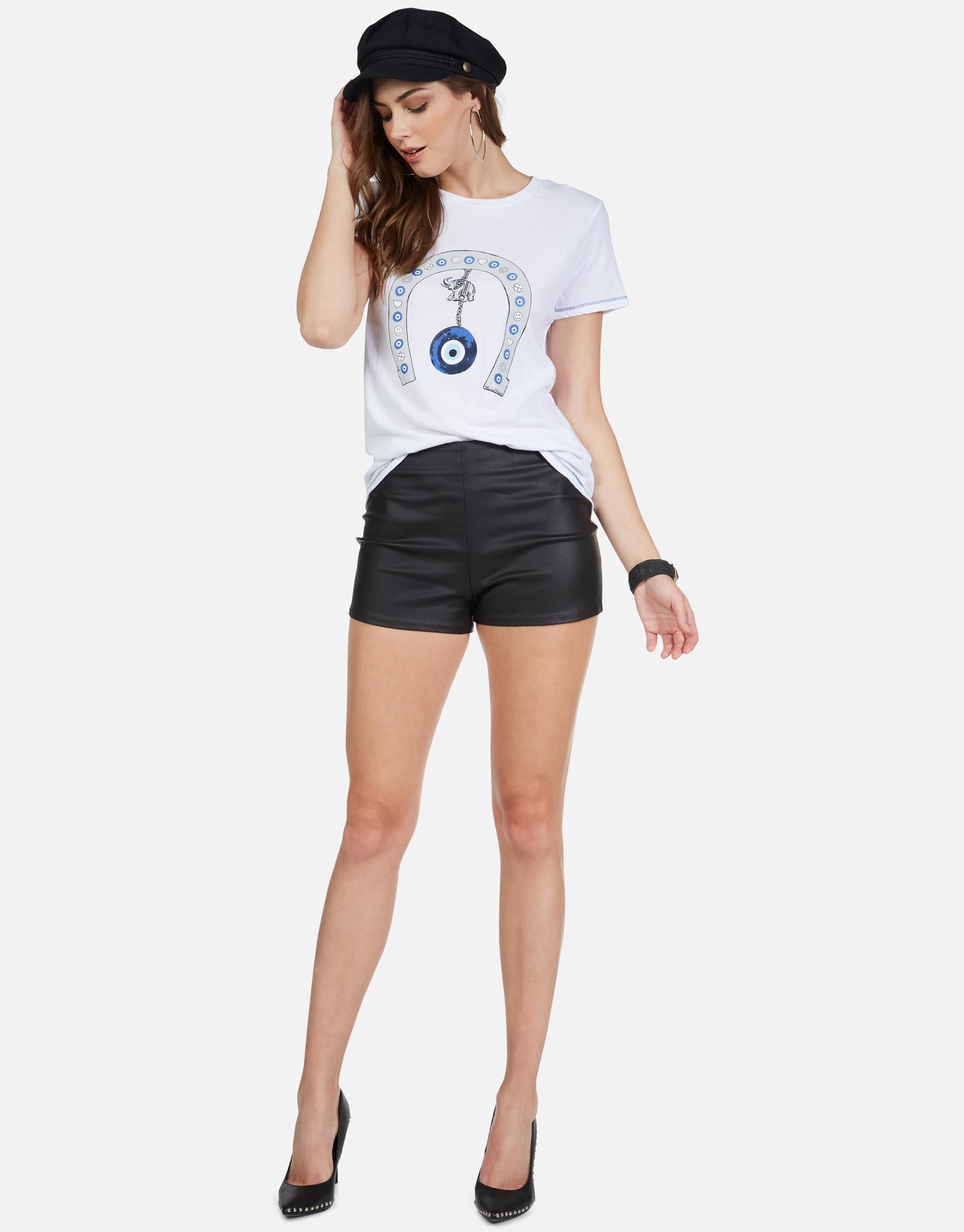 Lauren Moshi Women's Aviana Lucky Eye Horseshoe - 