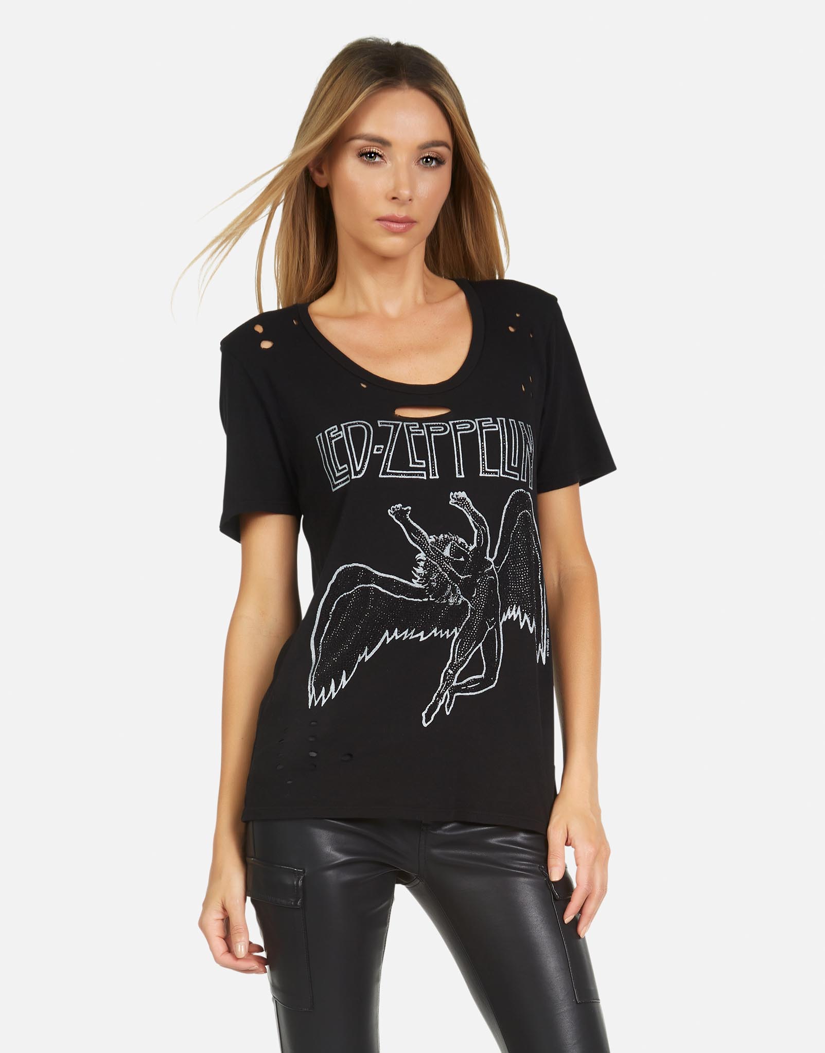 Lauren Moshi X Led Zeppelin Women's Myra Led Zeppelin Outline - 