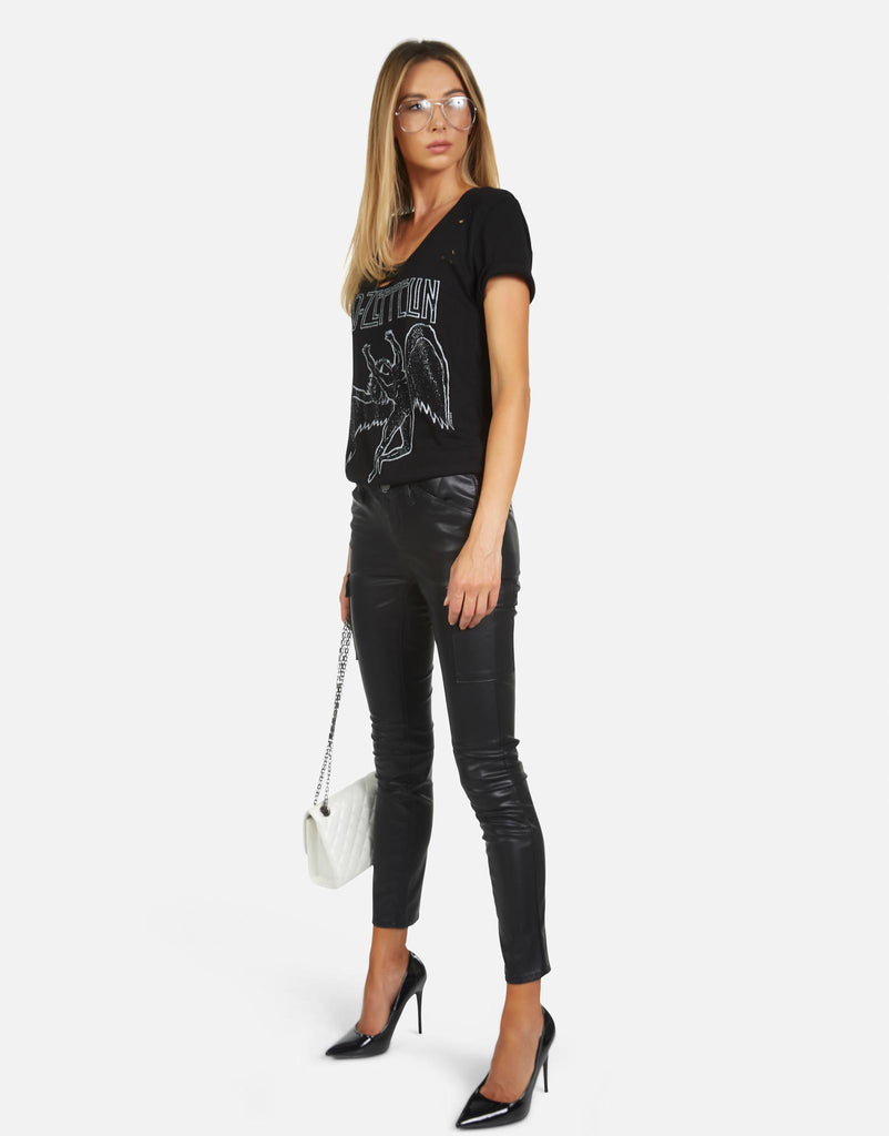 Lauren Moshi X Led Zeppelin Women's Myra Led Zeppelin Outline - 