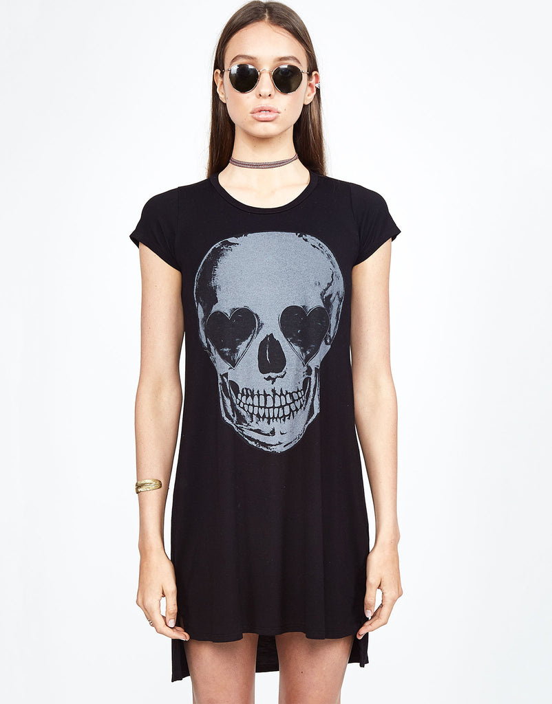 Lauren Moshi Women's Mirabella Heart Eye Skull - 