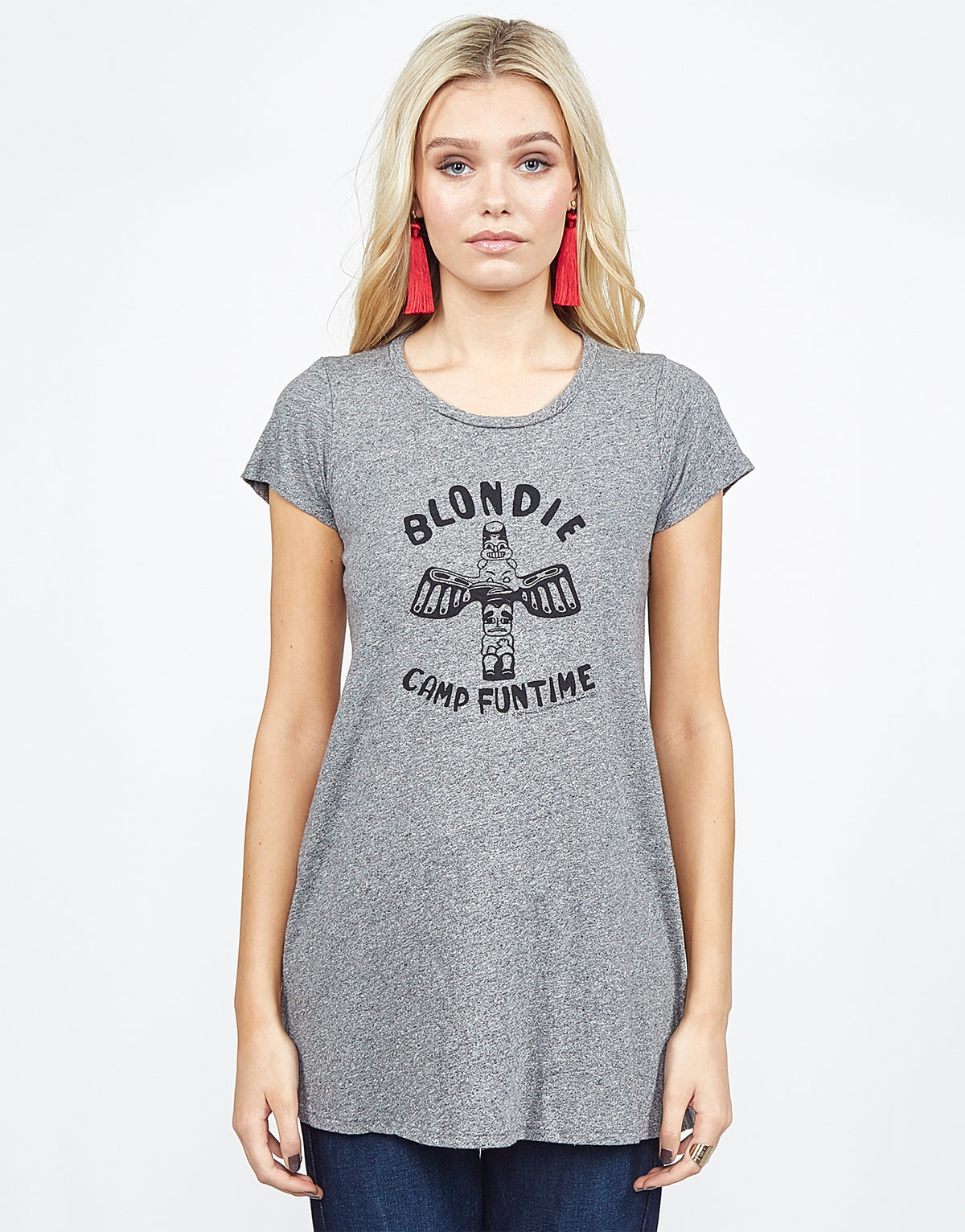 Lauren Moshi Women's Lana Blondie Funtime - Heather Grey